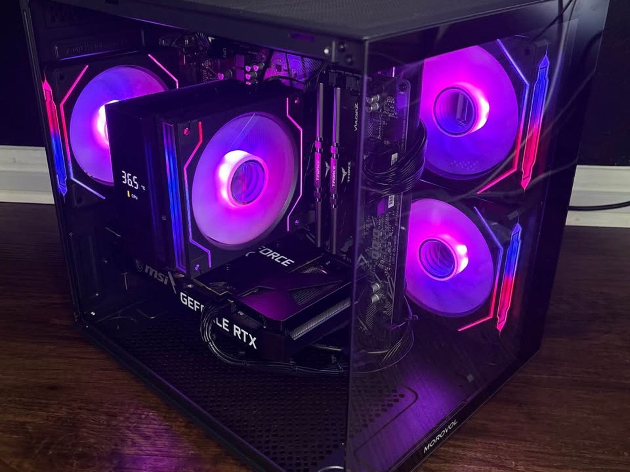 Black Gaming PC (RTX 3060 12GB + AMD Ryzen 5 3600 + 16GB DDR4 + SSD)