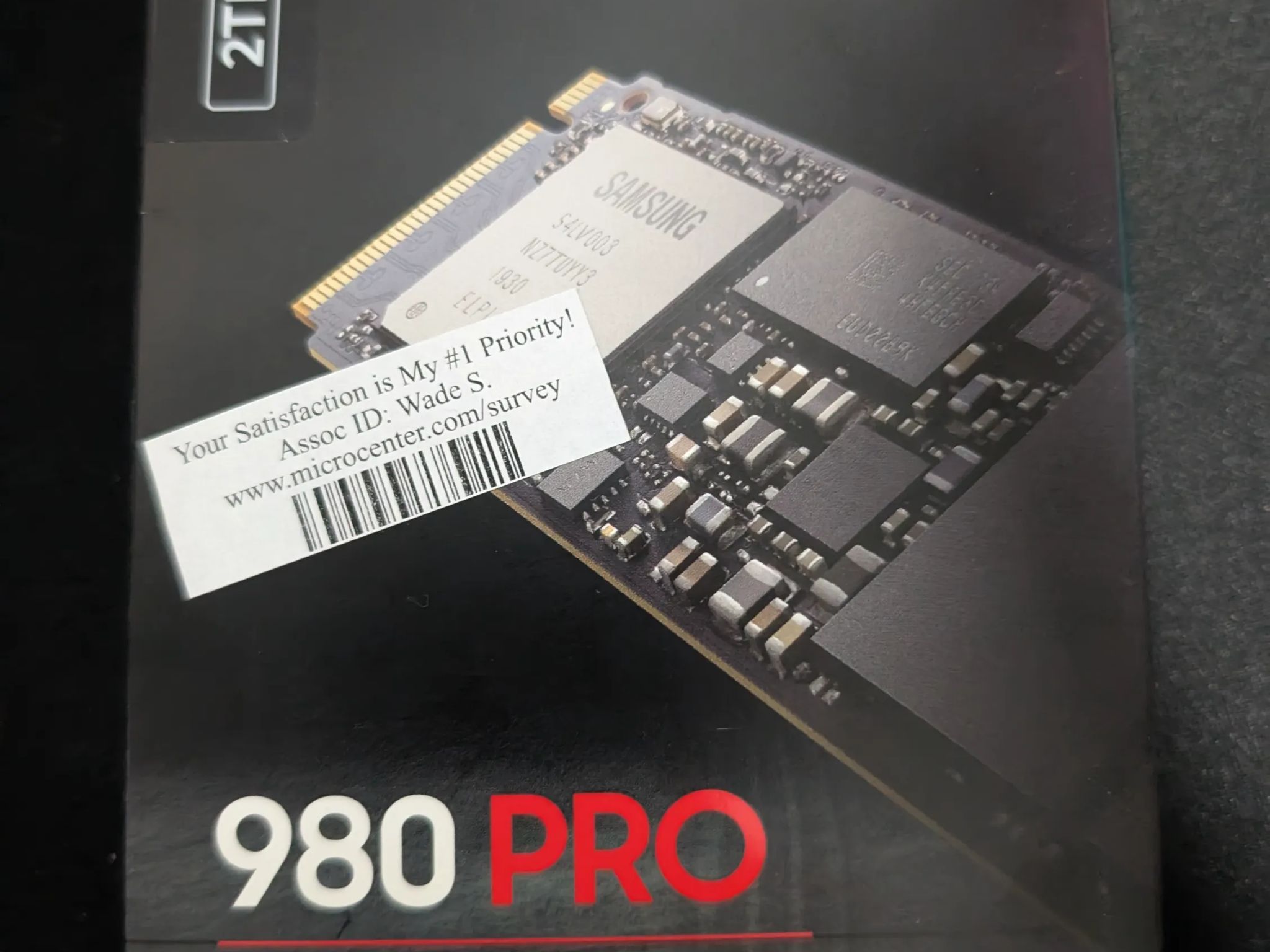 Samsung 980 PRO SSD 2TB