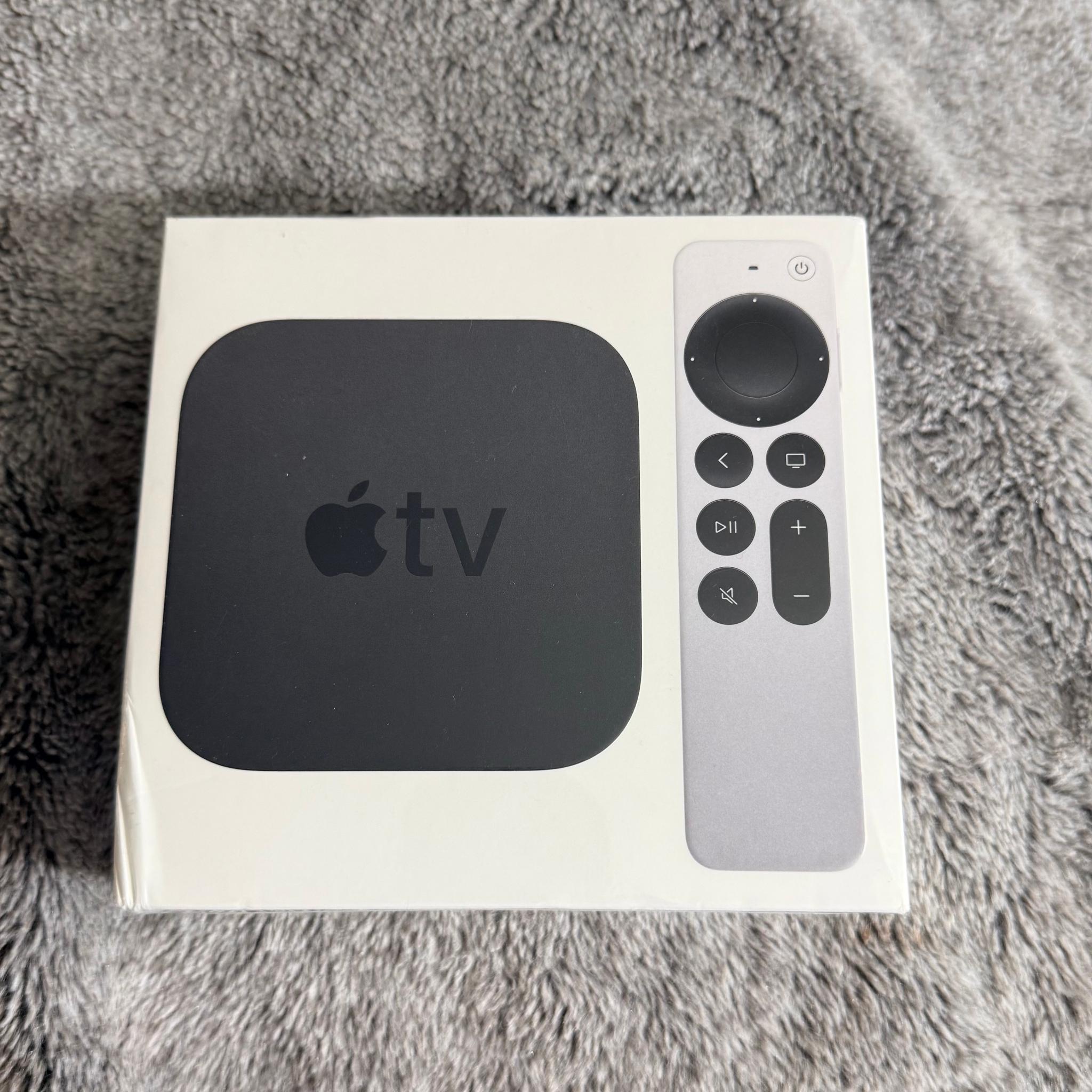 Apple TV (MHY93LL/A) 32GB - Black New Sealed Box