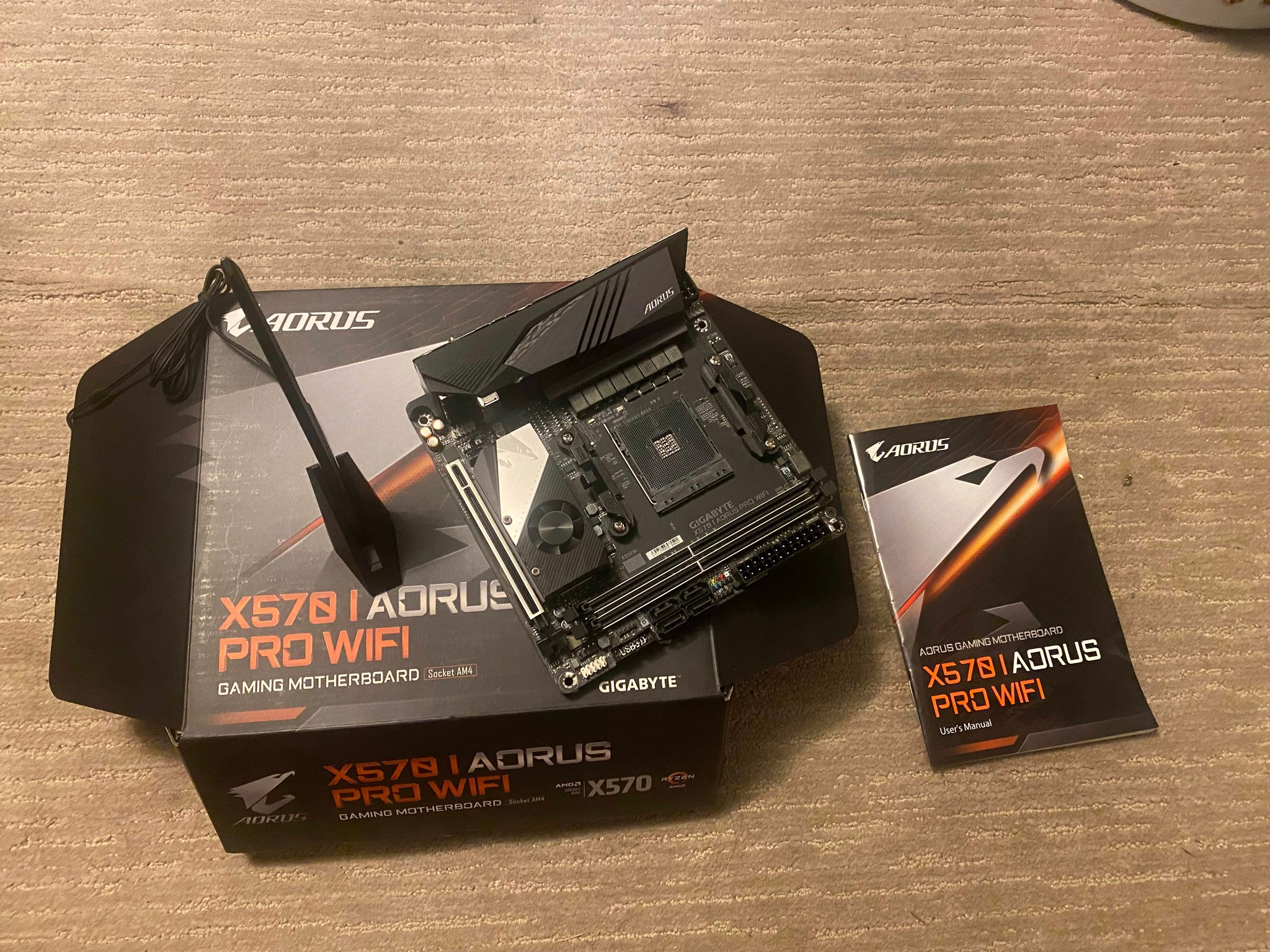 Gigabyte X570 Aorus AMD AM4 Mini-ITX Motherboard