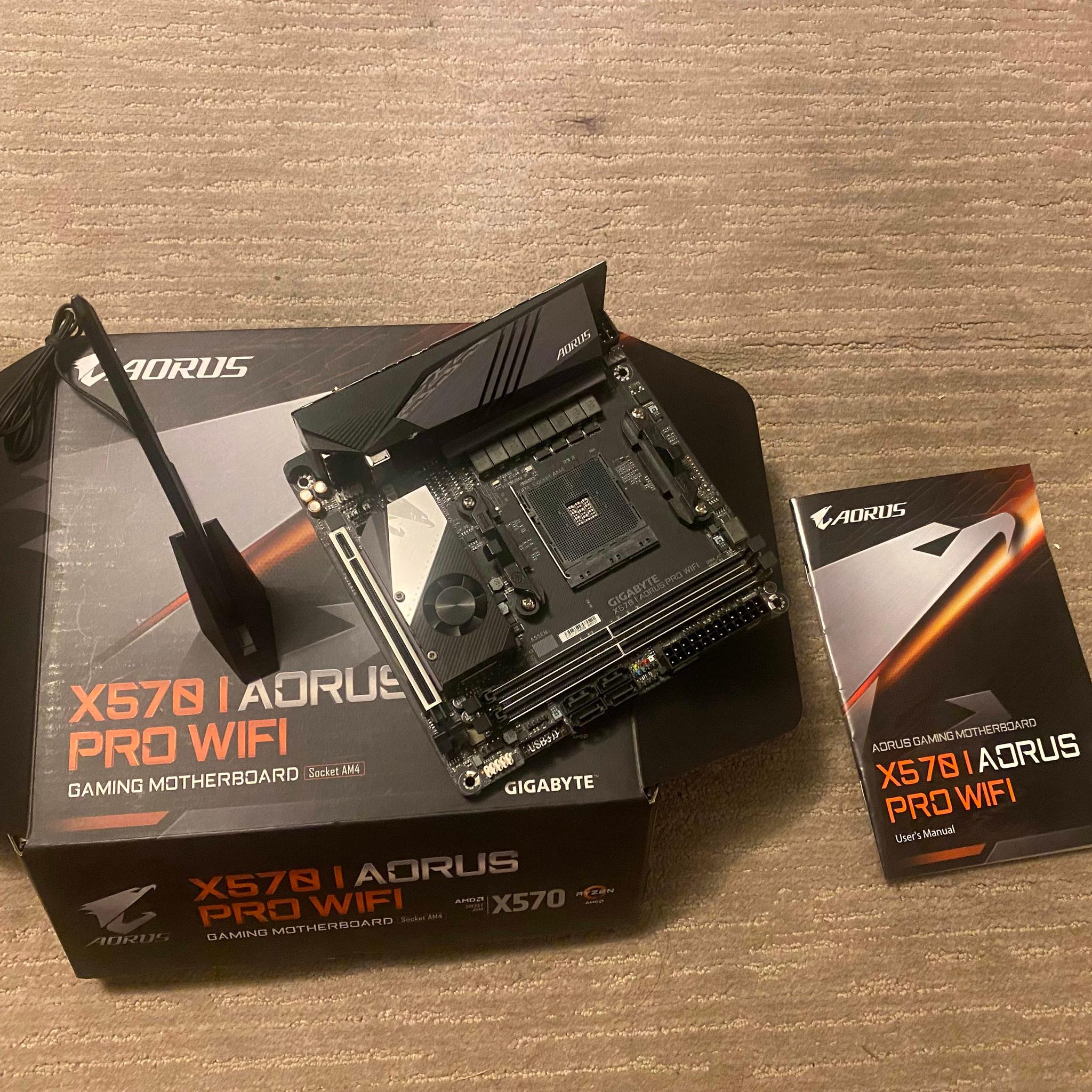 Gigabyte X570 Aorus AMD AM4 Mini-ITX Motherboard