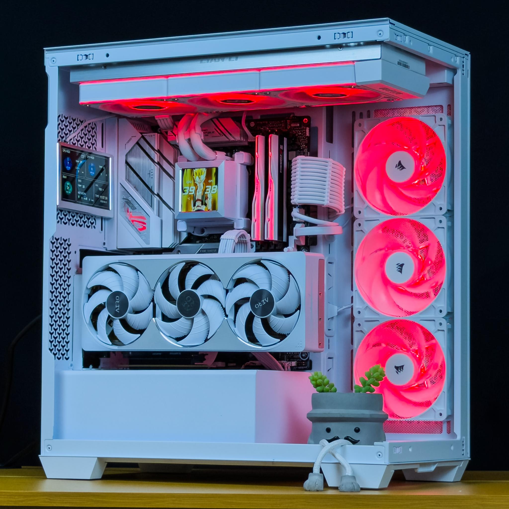 4K White Beast | RTX 5080 | R7 9800X3D | 32GB DDR5 | 2TB NVMe | Wi-Fi + BT