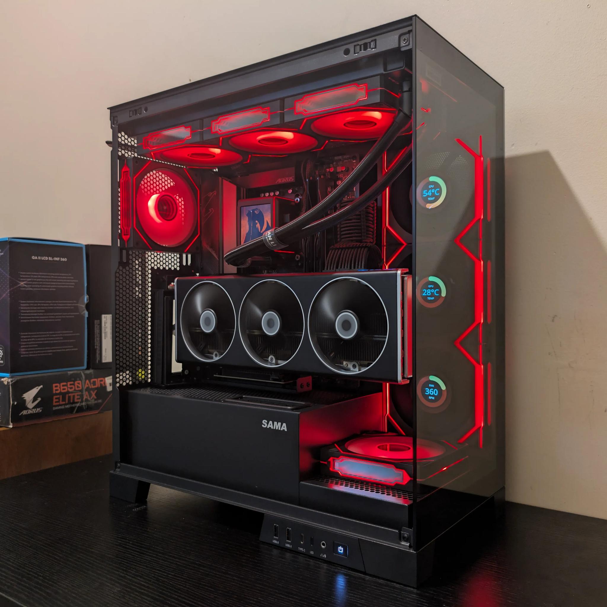 🔥 4K Gaming Beast | RX 7900XTX | Ryzen 9 7900X | 2TB SSD | 32GB RAM | WiFi 6 & Bluetooth 🔥