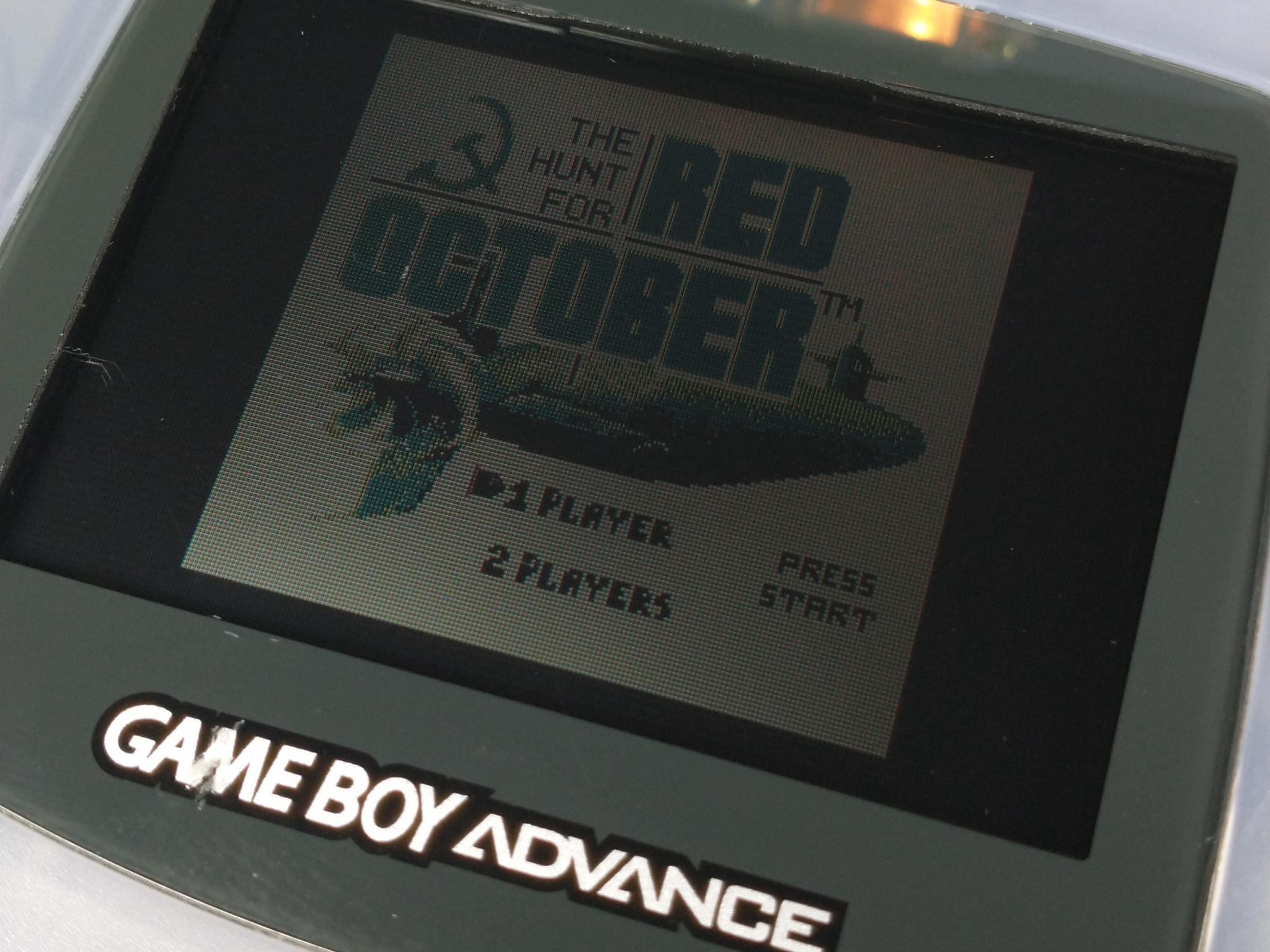 Gameboy Advance Clear Light Blue with Pelican Light Shield Super Mario & Red October