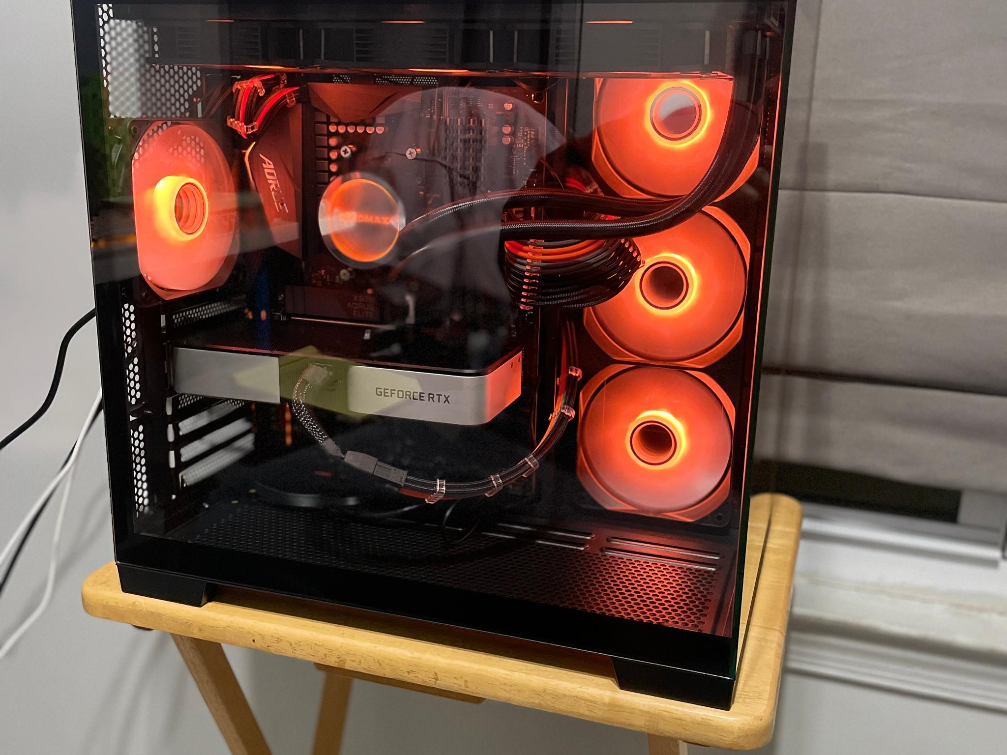 ☀️ SolarFlare RTX Gaming PC – 3060 Ti Performance Build