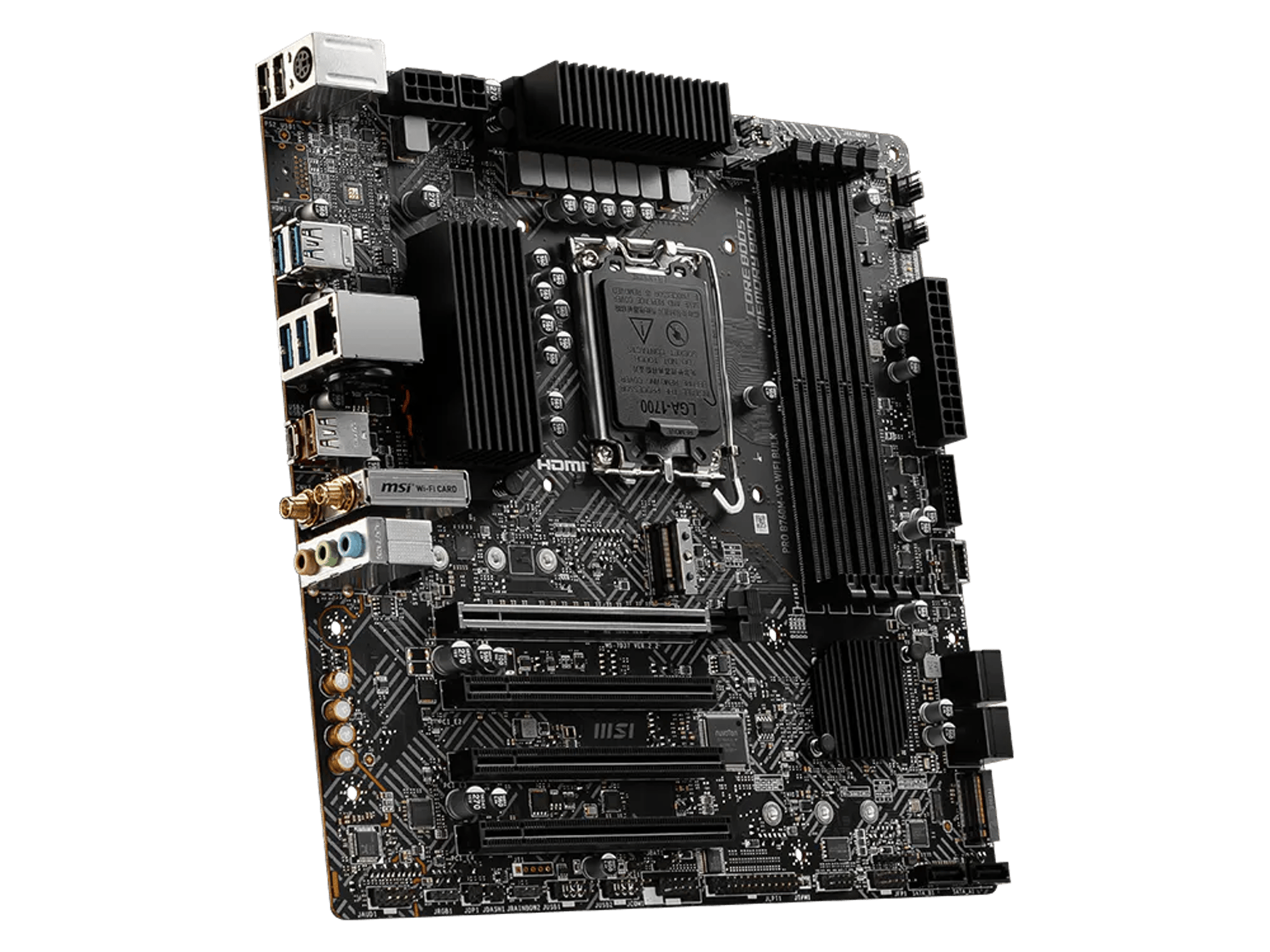 3x MSI PRO B760M-VC Wifi Bulk M-ATX