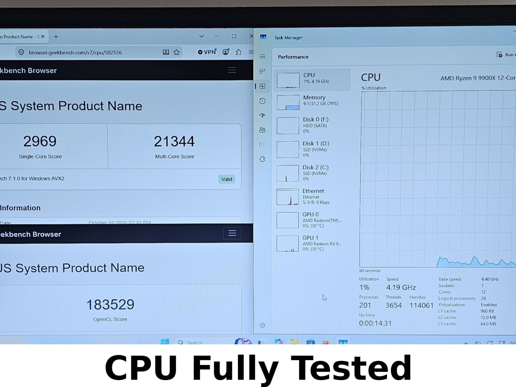 AMD Ryzen 9 9900X AM5