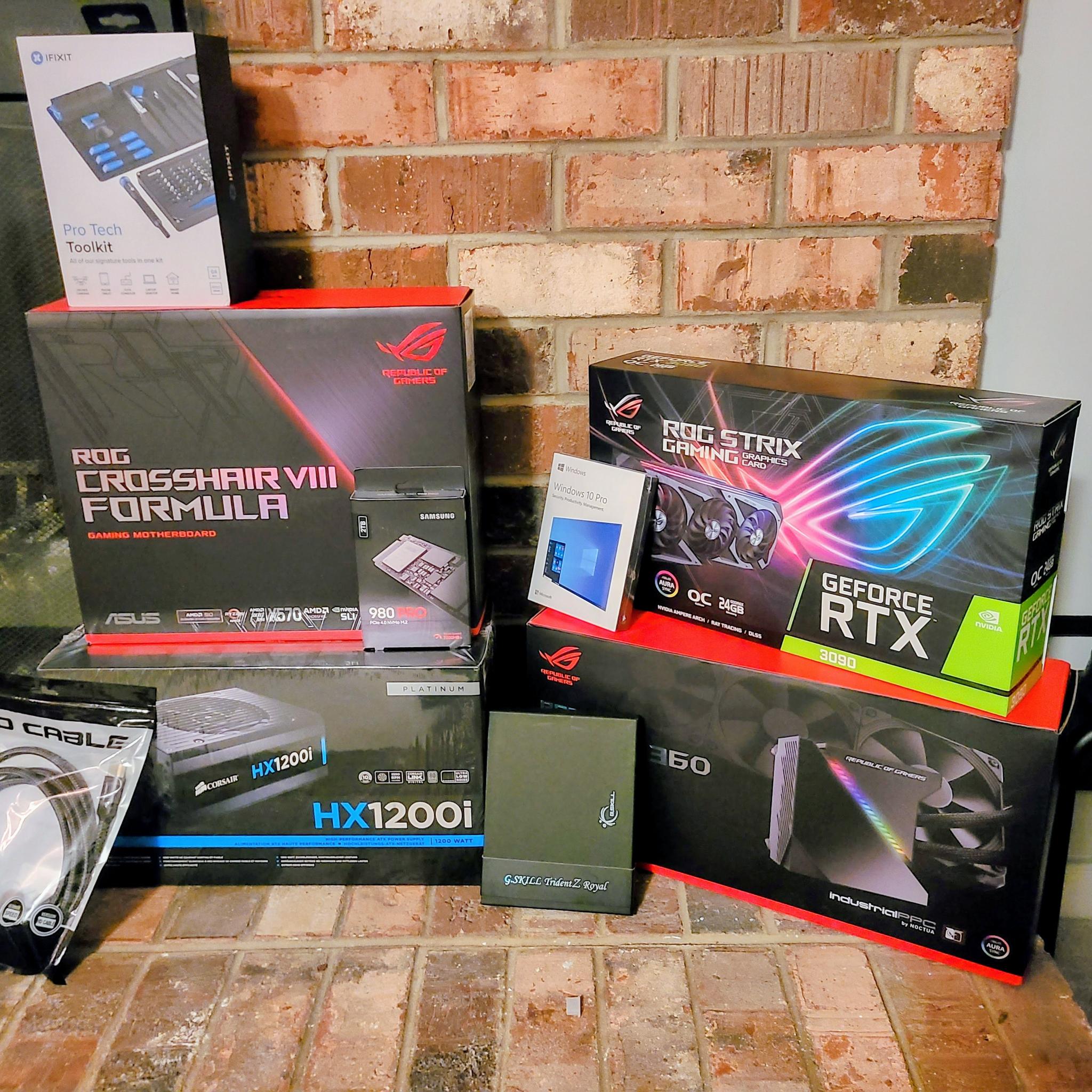 Ultimate ROG Enthusiast Build | Ryzen 9 5950X | ROG STRIX RTX 3090 24GB | 64GB Trident Z Royal