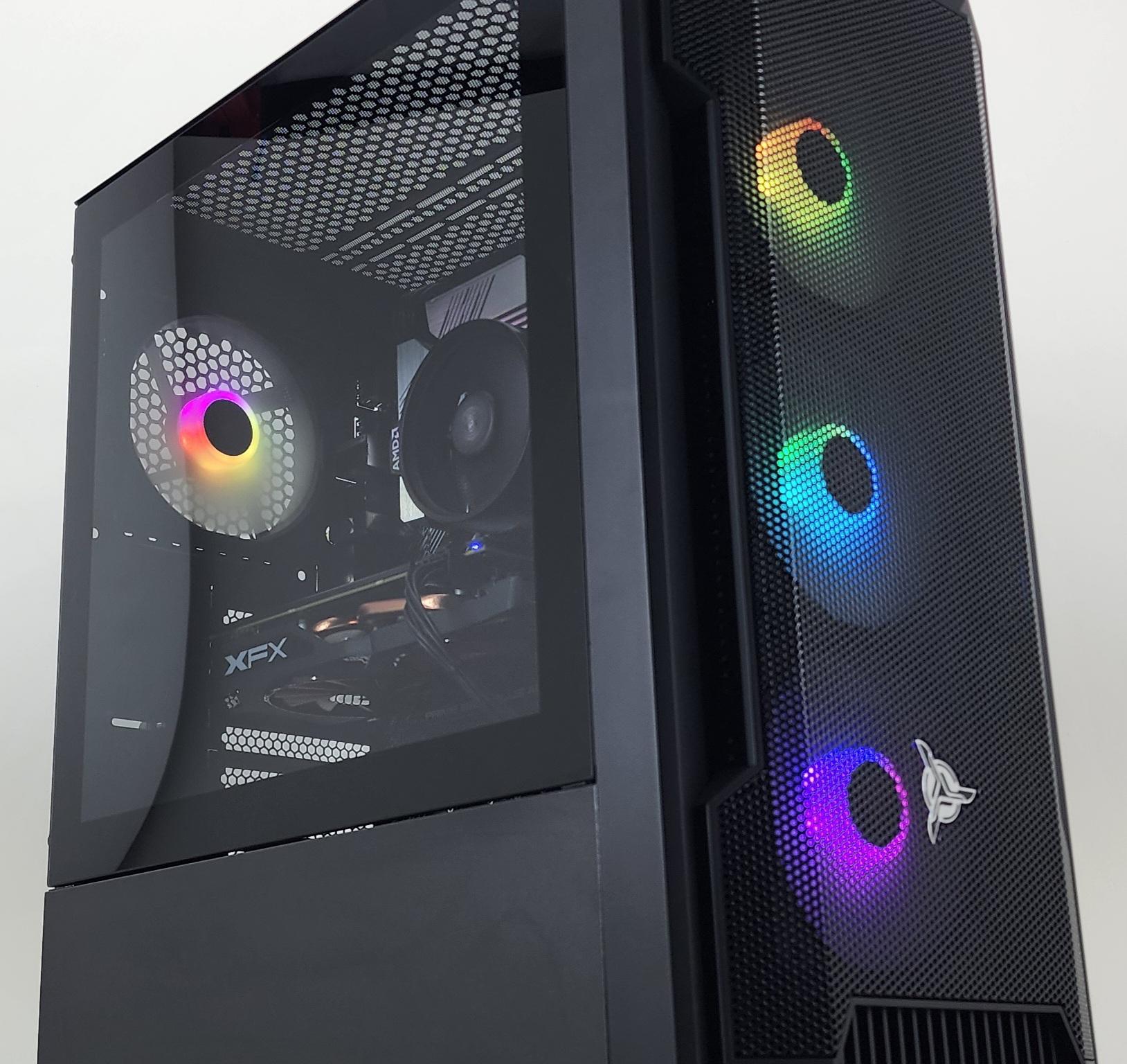Gaming PC Ryzen 5 3600 16GB RAM 512GB SSD RX 580 8GB Windows 11 PC