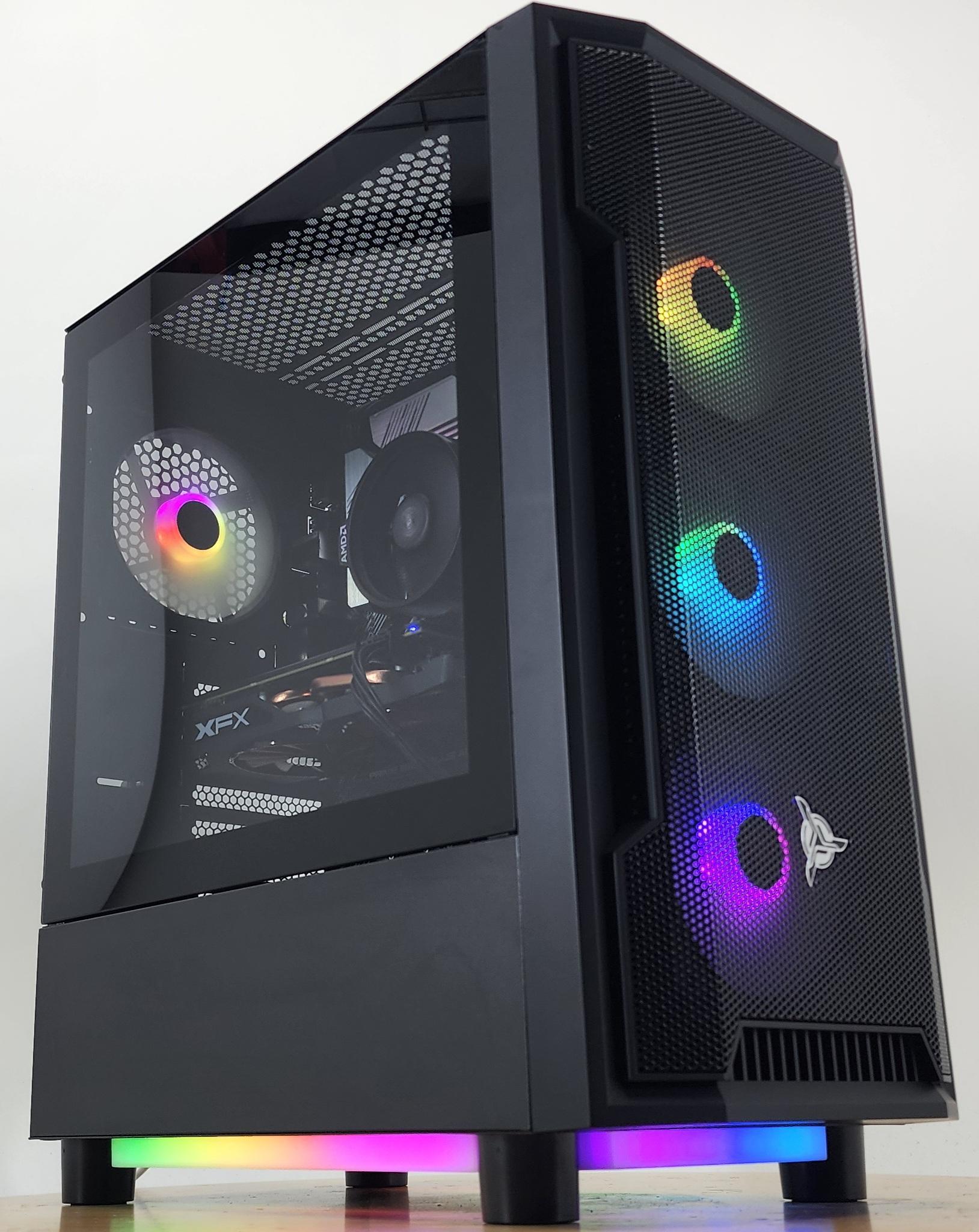 Gaming PC Ryzen 5 3600 16GB RAM 512GB SSD RX 580 8GB Windows 11 PC
