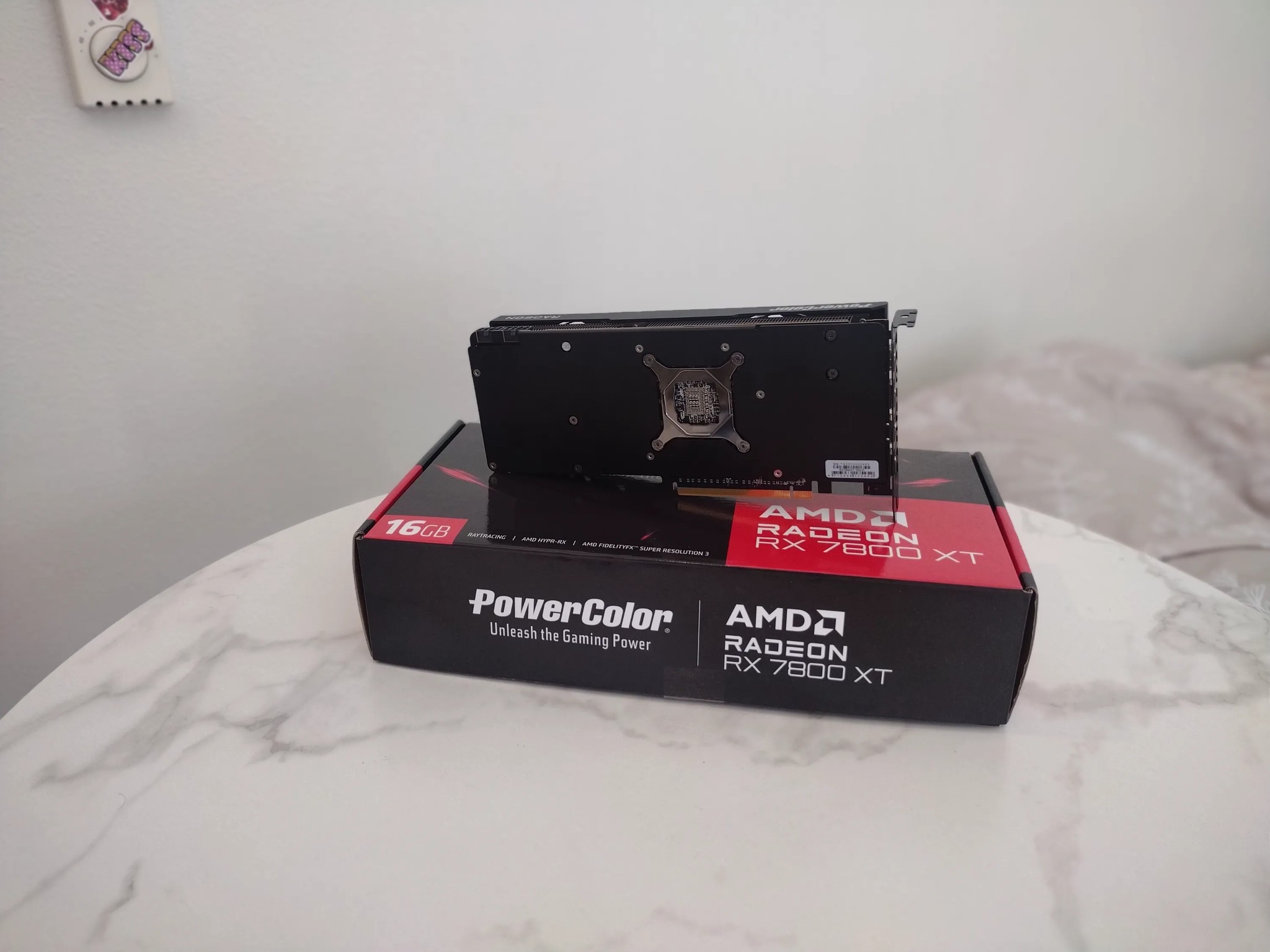 PowerColor Twin Fan AMD Radeon RX 7800 XT 16GB GDDR6 Open Box, Clean, Like New Condition