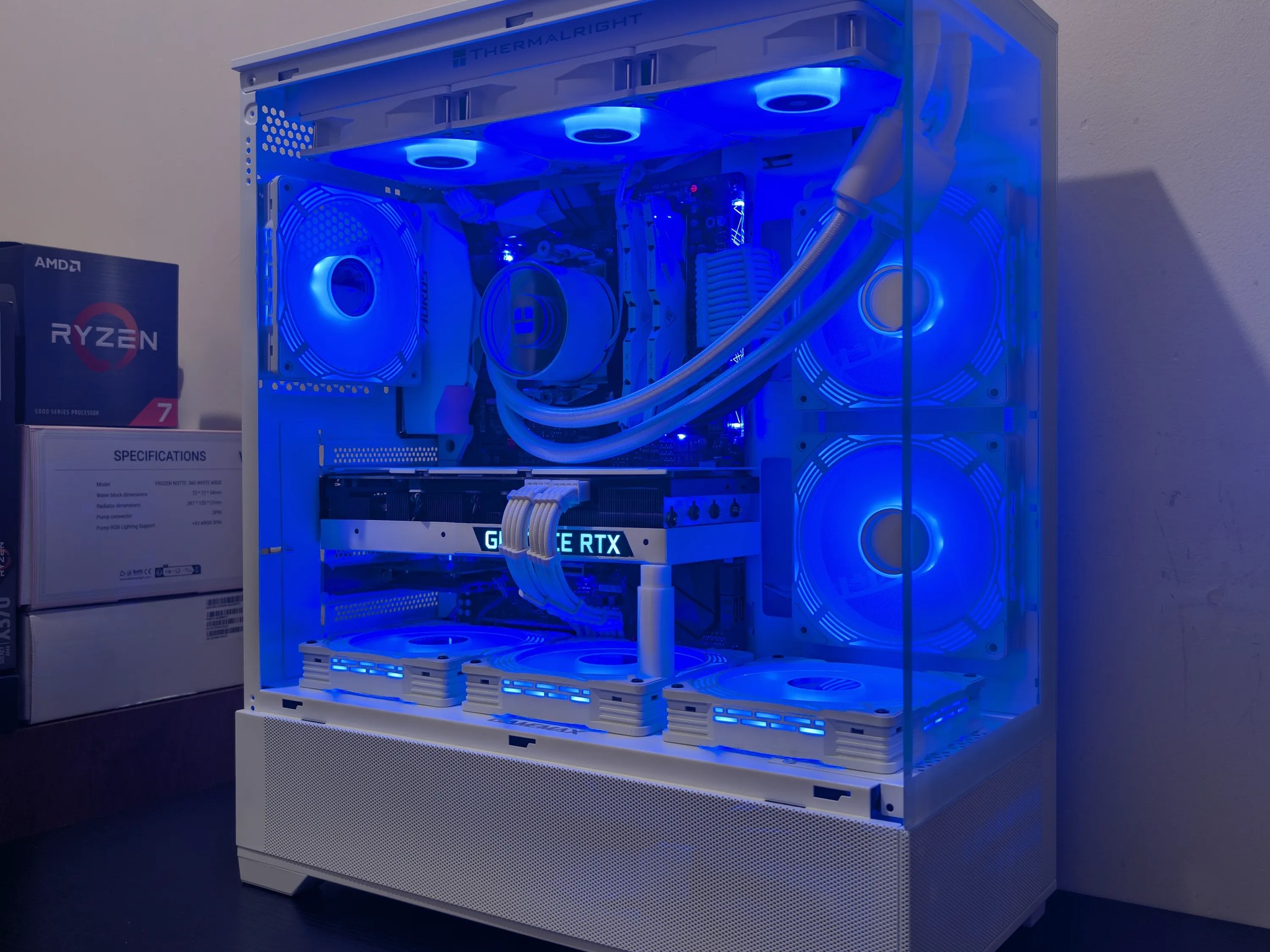 🦢 1440p Gaming Beast | RTX 3080 | Ryzen 7 5800X | 1TB SSD | 32GB RAM | WiFi 6 & Bluetooth 🦢