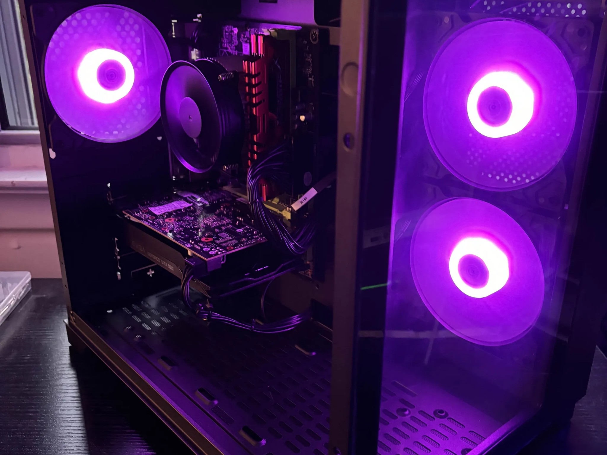 GAMING PC i5 16GB NVIDIA GTX 950 RGB Lighting RGB Fans Computer