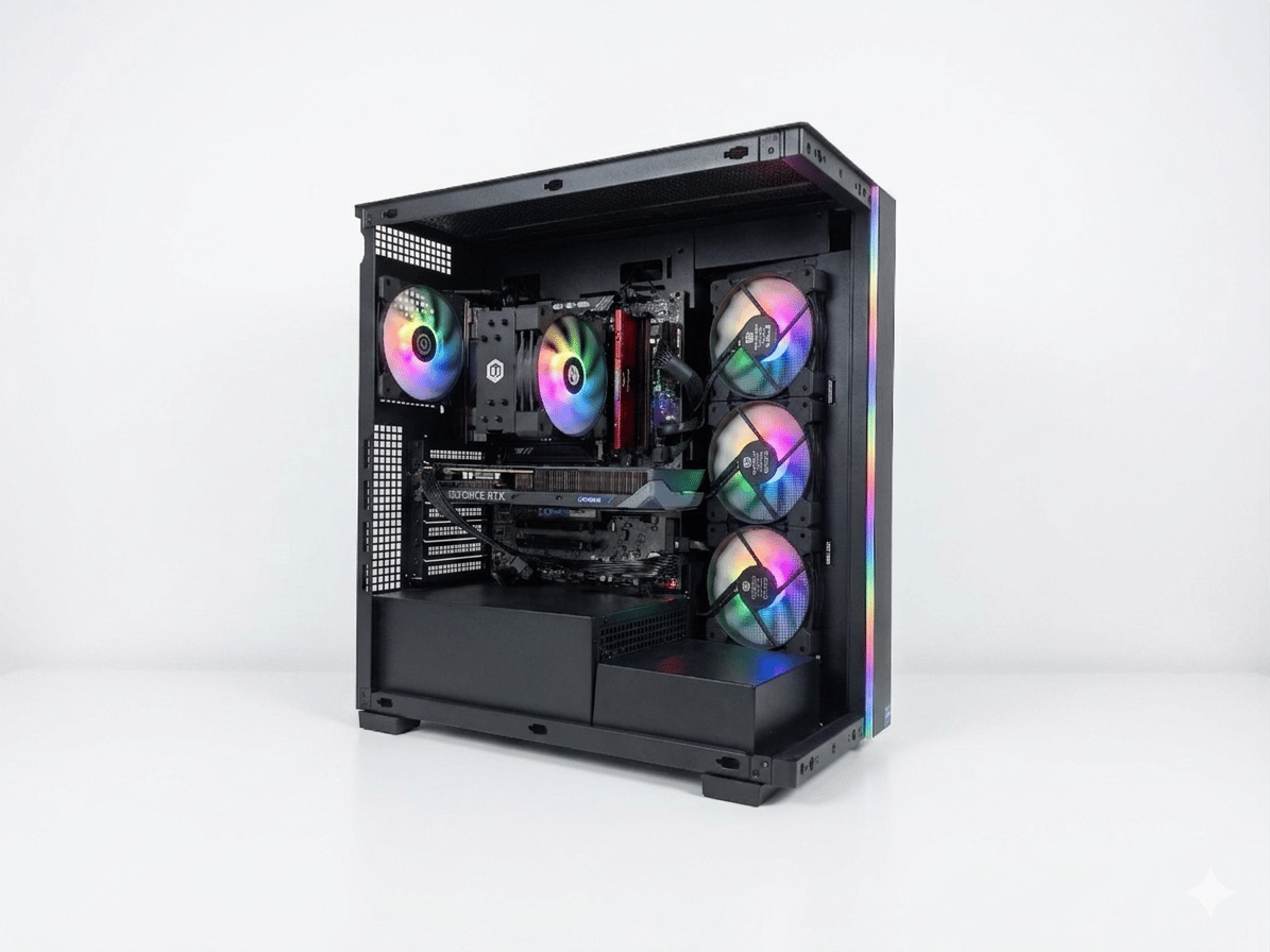 EXT ICE 70X - i5 14400F, RTX 5060 8GB, 16GB DDR5 Ram, 1TB SSD (V2)