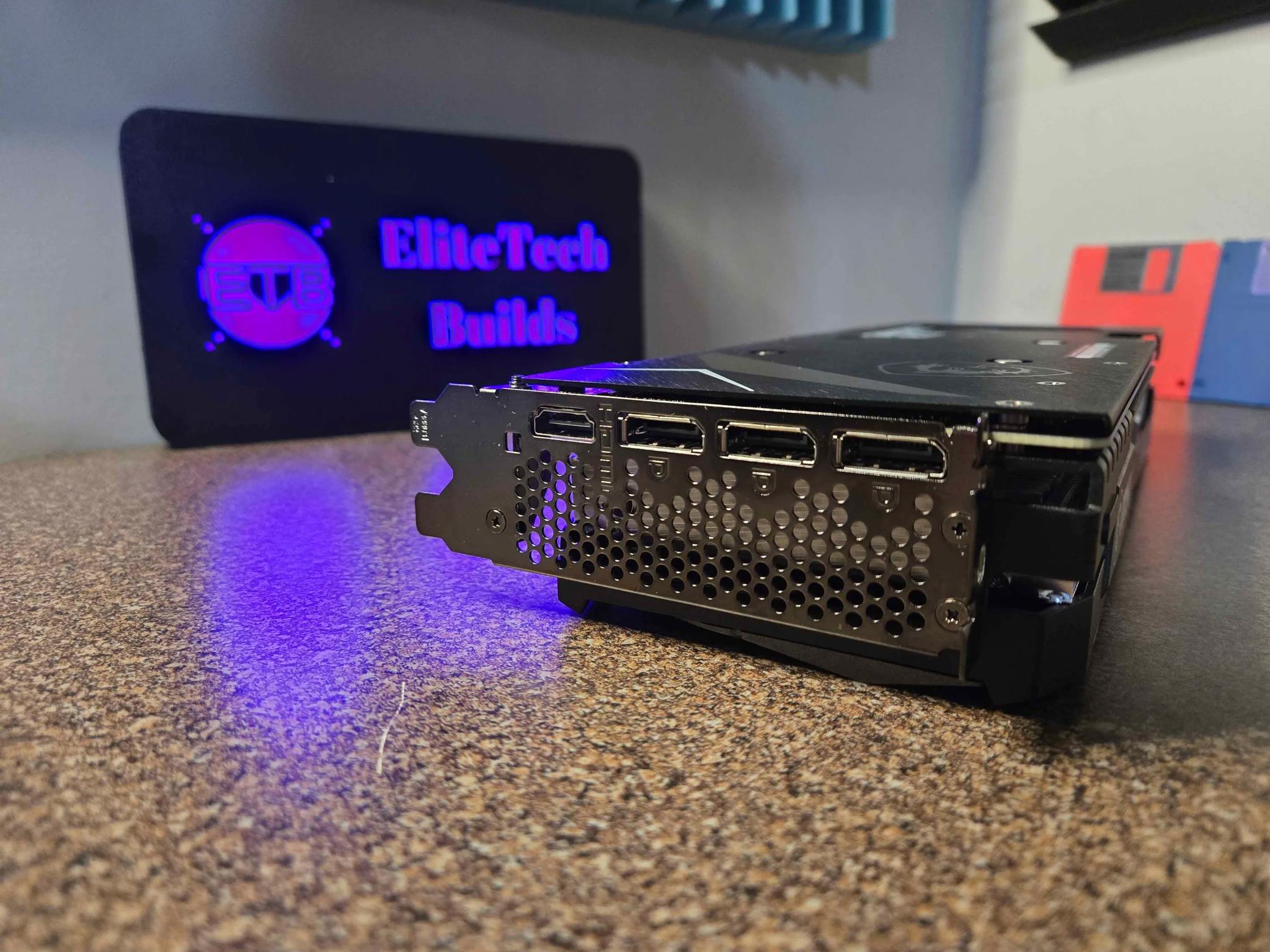 MSI RTX 3060 Ti 8GB GDDR6X (uncommon variant with G6X)