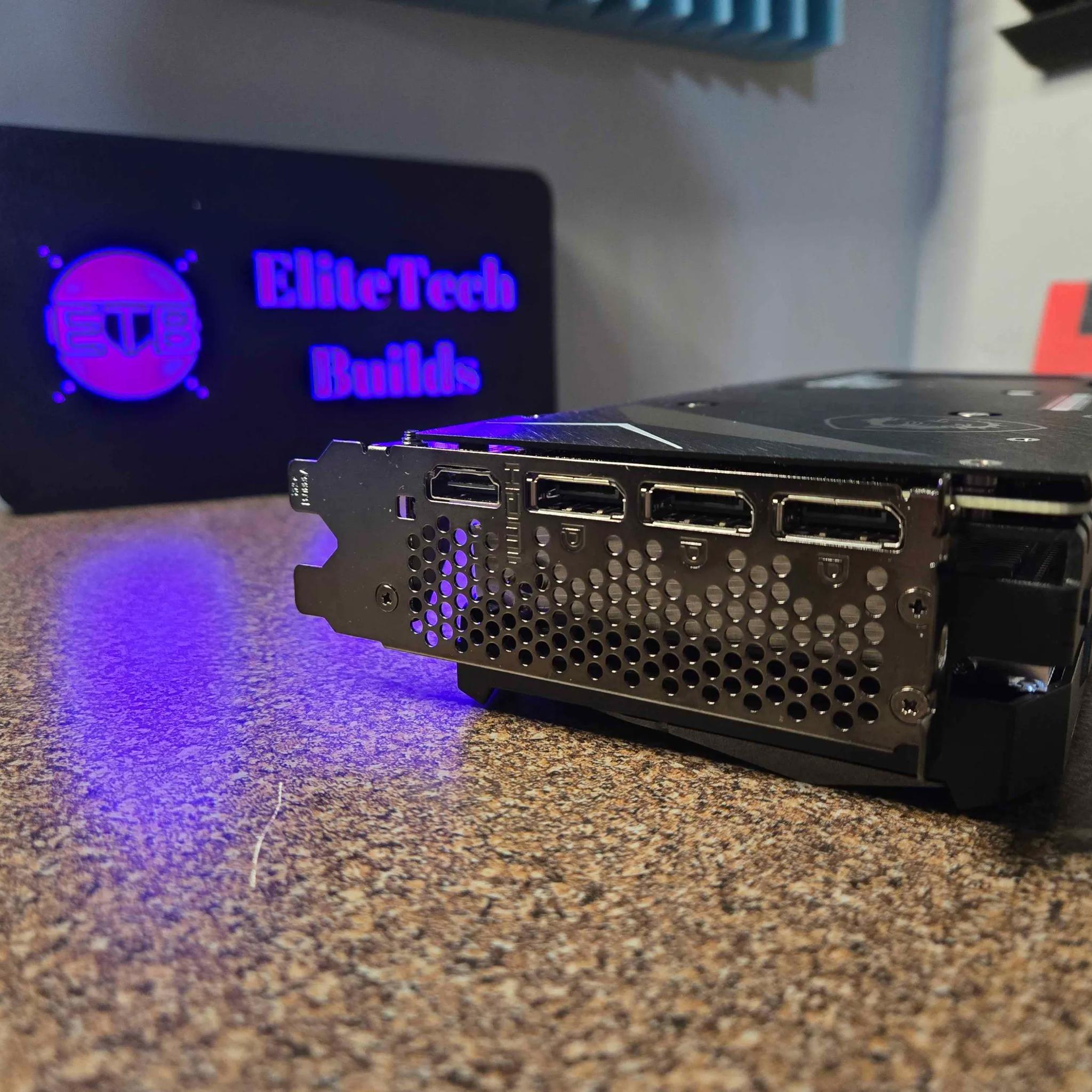MSI RTX 3060 Ti 8GB GDDR6X (uncommon variant with G6X)