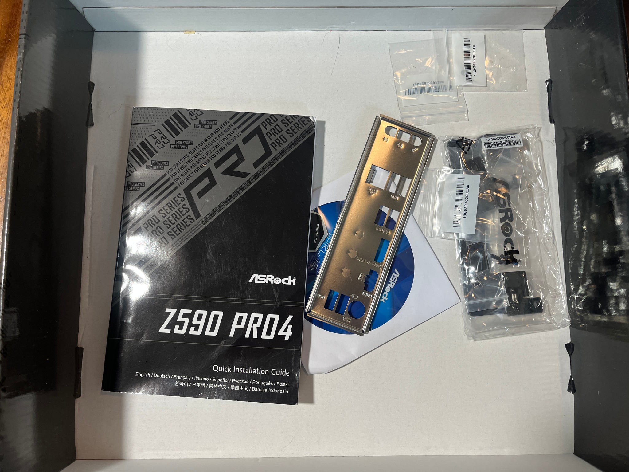 ASRock Z590 PRO4 ATX Motherboard LGA1200 Intel DDR4 PCIe HDMI USB