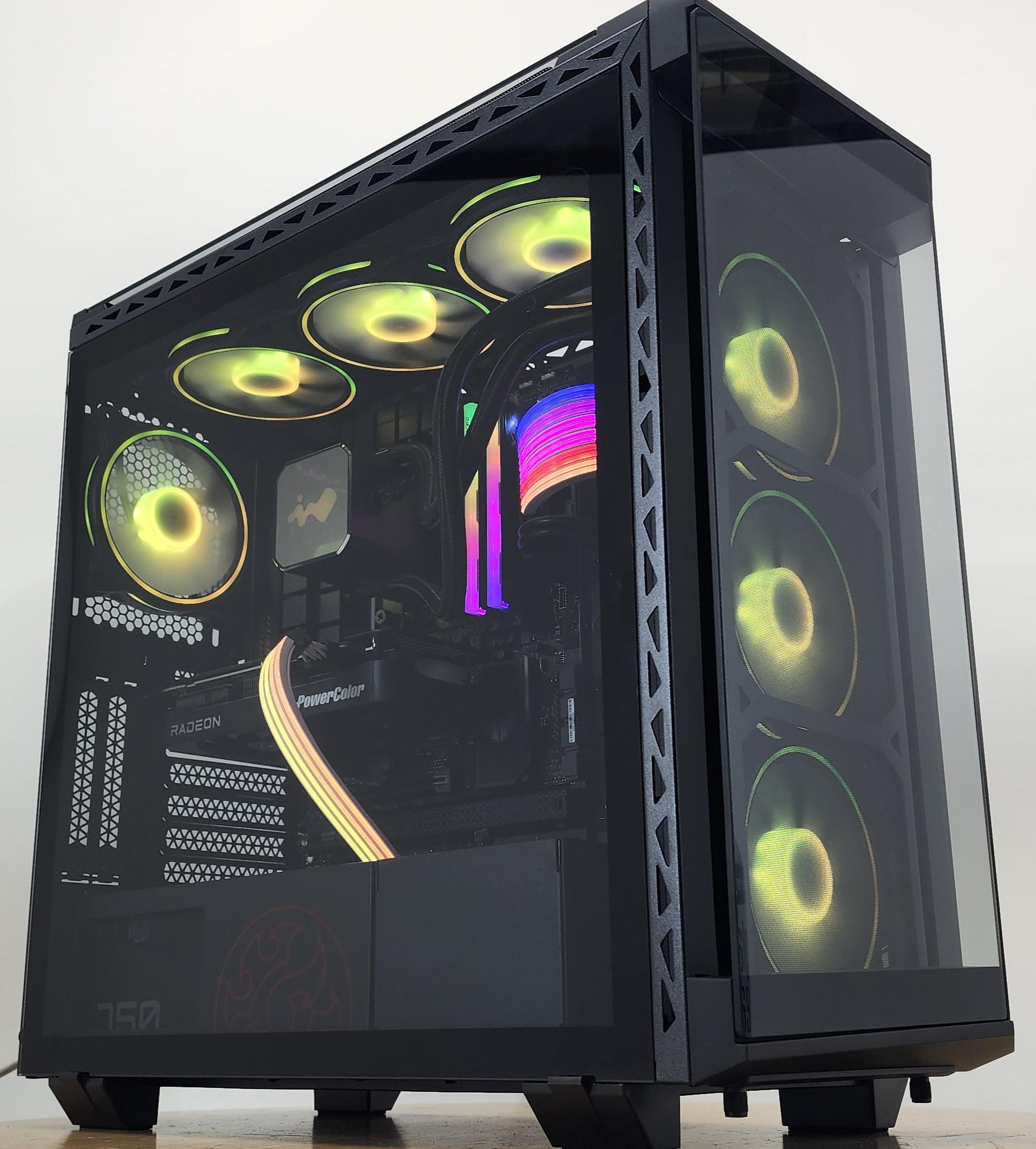 Gaming PC Ryzen 7 9700X 32GB RAM 1TB SSD 9060 XT 16GB Windows 11 Computer