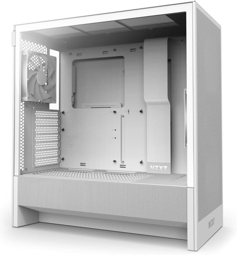 *NIB* NZXT H5 Flow 2024 - Compact ATX Mid-Tower PC Gaming Case - High Airflow - White