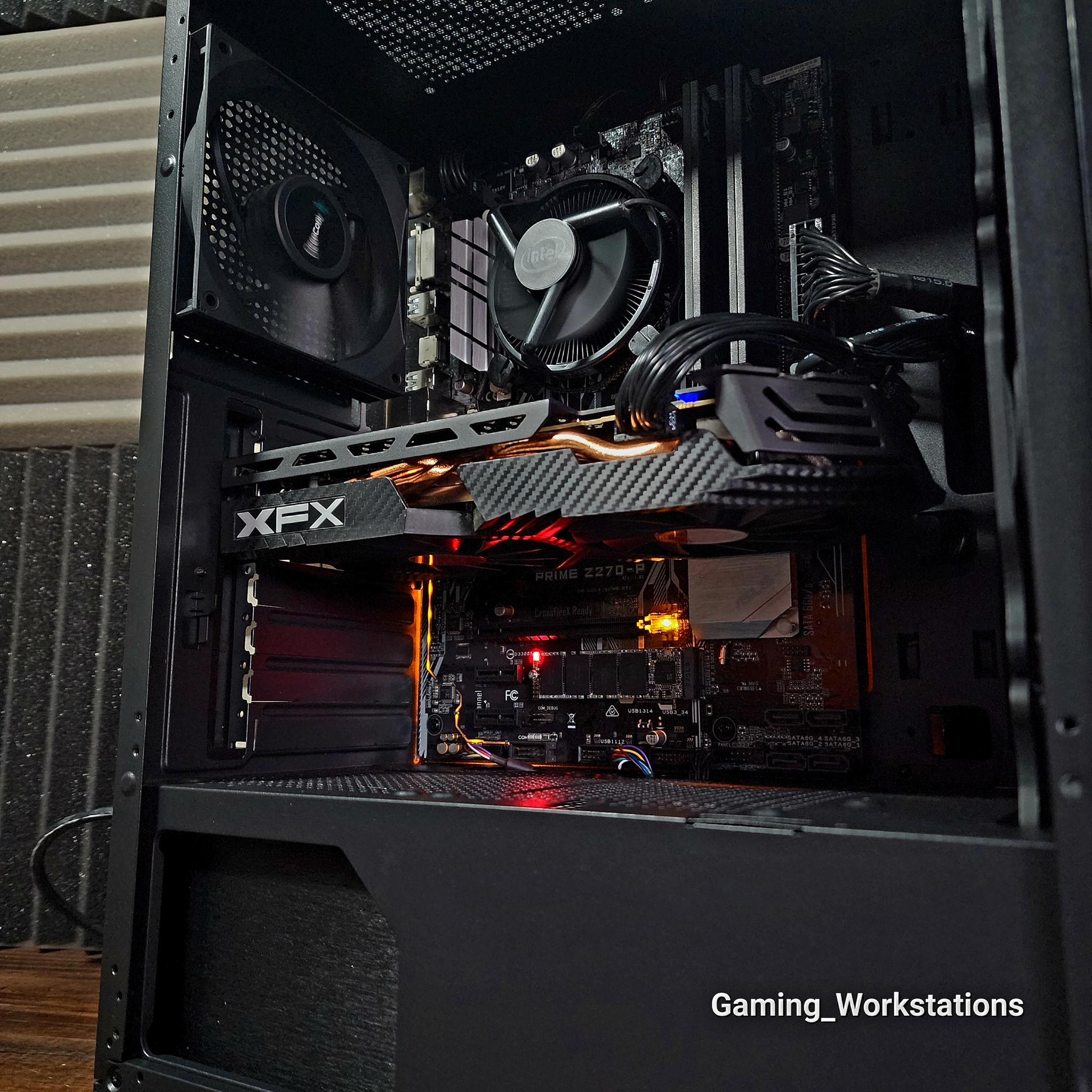 🖤🖤🖤 Intel Core i7 6700 // XFX Radeon RX 580 8GB // XPG 16GB 3200MHz