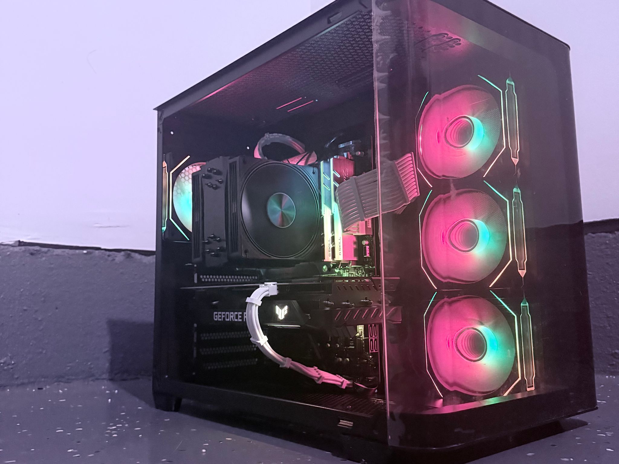 🌈"Quantum Rift"⚫️ | 1440p Gaming | RTX 3060 12GB | Ryzen 7 3700X | 32GB Ram | 1TB SSD | Free Ship