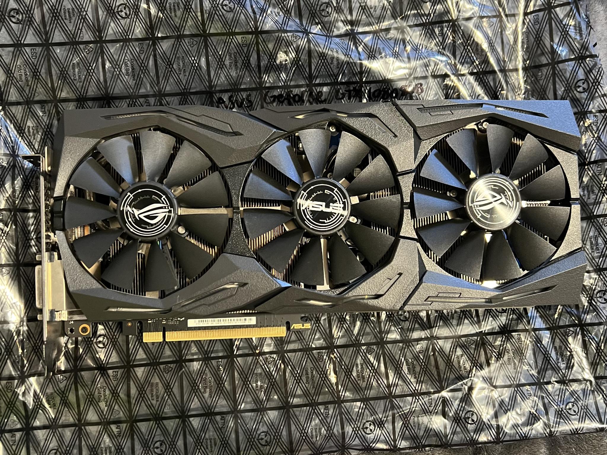 Asus Geforce GTX 1080 8GB ROG STRIX