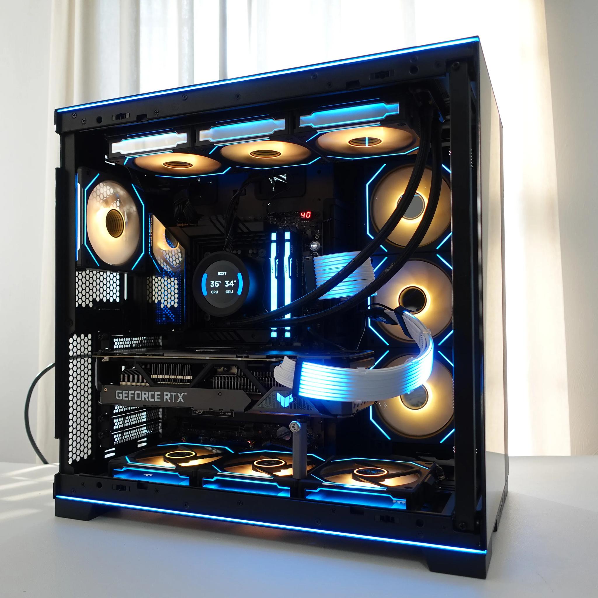 👾💎Ultra 4K Gaming PC with Intel Core i5-13600K ASUS TUF GAMING OG RTX 4090 64GB DDR5-6000 2TB NVMe