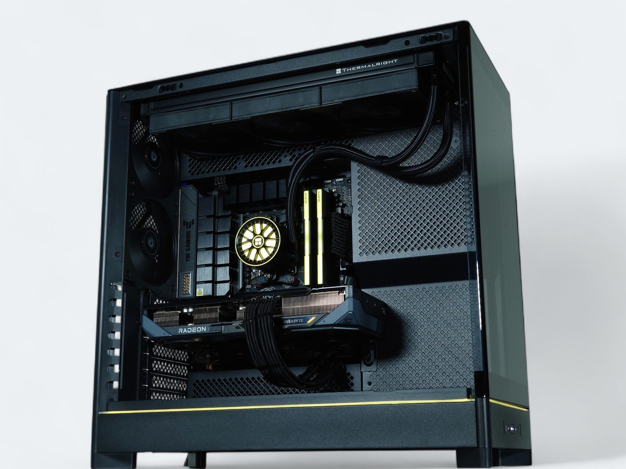 🌌 Liquid Cooled Gaming PC☄️AMD Ryzen 7 7700🌌AMD RX 9070 16GB🌌32GB DDR5🌌1TB NVME