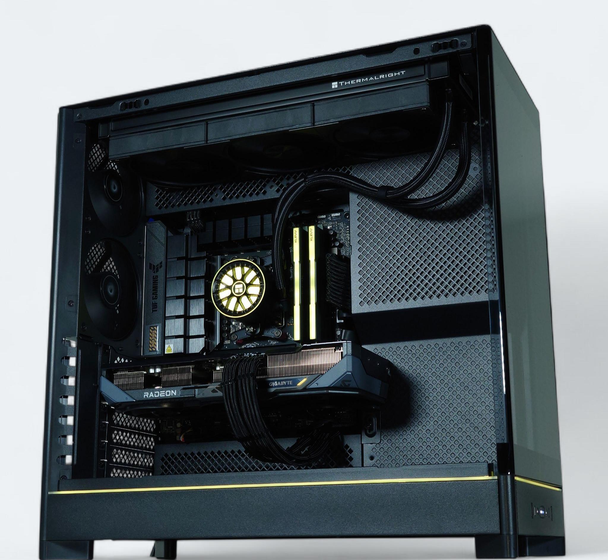 🌌 Liquid Cooled Gaming PC☄️AMD Ryzen 7 7700🌌AMD RX 9070 16GB🌌32GB DDR5🌌1TB NVME