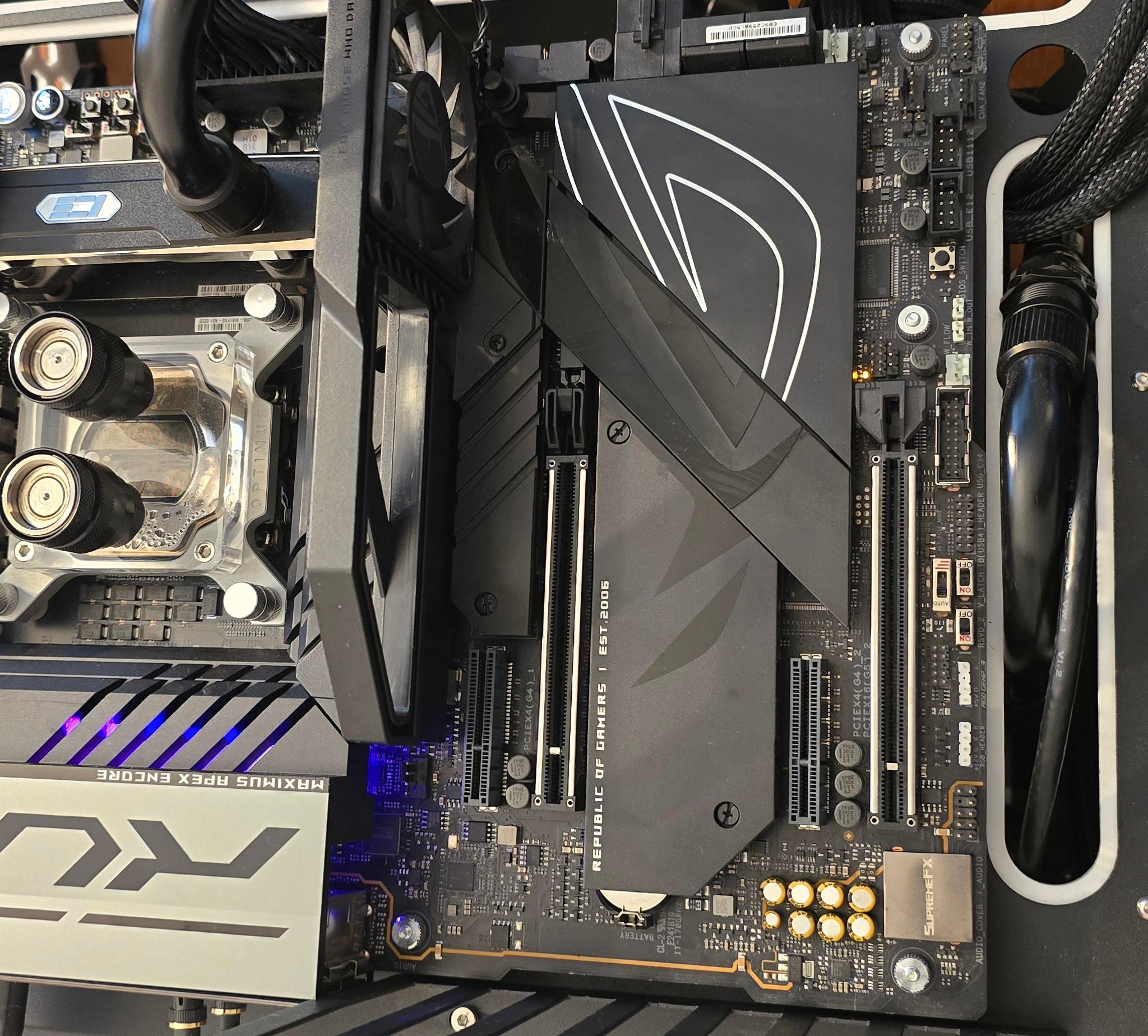 GOOD USED - Z790 APEX ENCORE w/ Intel 14900KS & G.SKILL  24 x 2 DDR5-8400 - WATERCOOLED