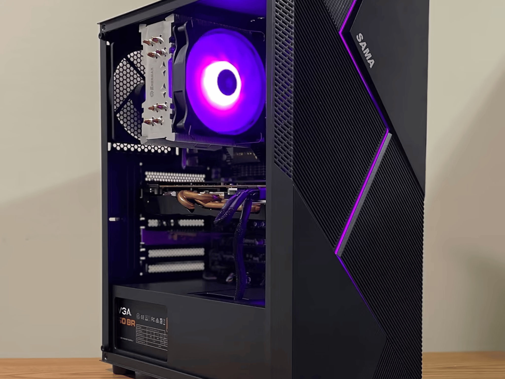 Midnight 🌙 | AMD R9 280x, AMD Phenom II Budget Gaming PC