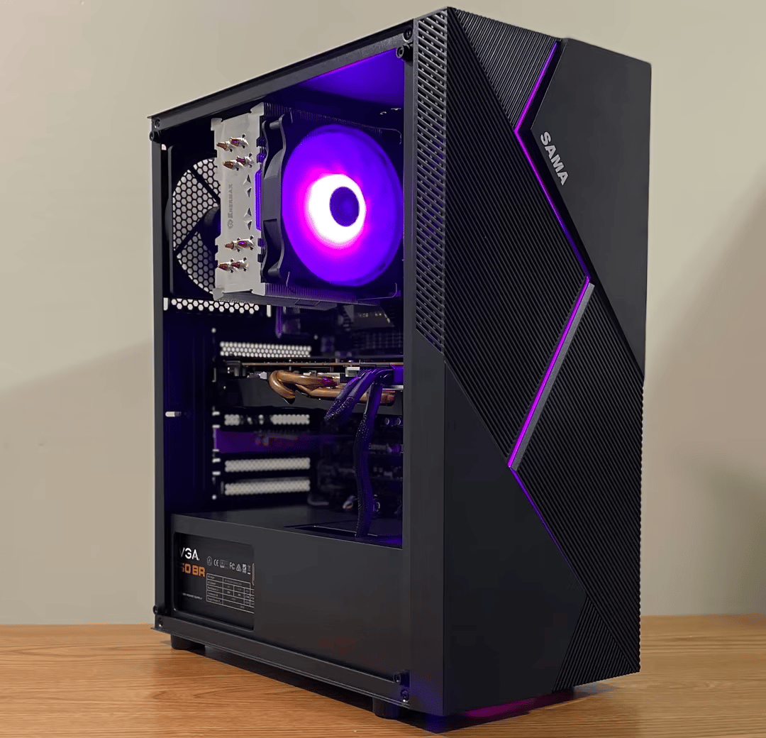 Midnight 🌙 | AMD R9 280x, AMD Phenom II Budget Gaming PC