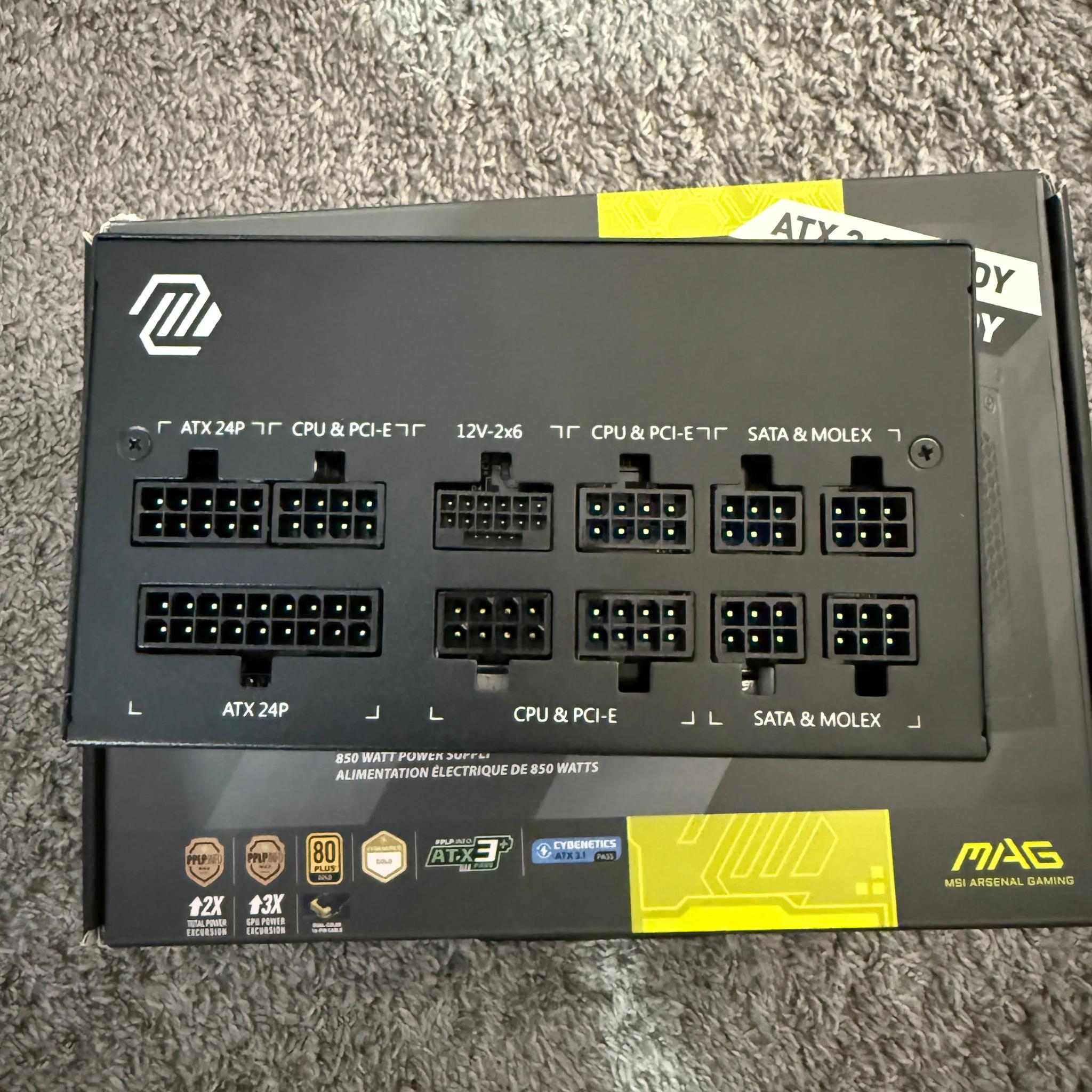 MSI MAG A850GL PSU