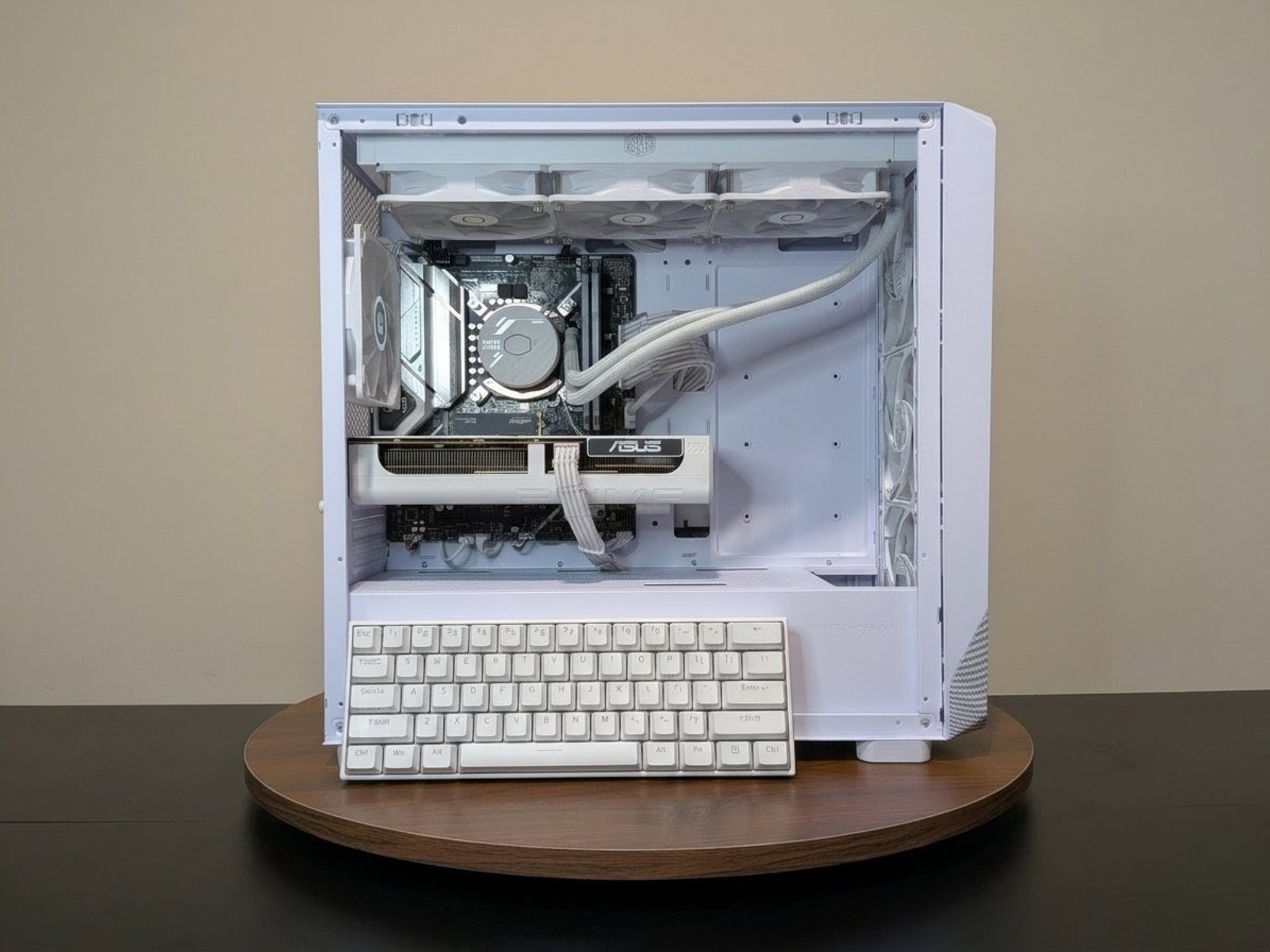 ❄️ WHITE RTX 5060 PC | INTEL I5-13400F | 32GB DDR4 | 500GB NVMe + 480GB SATA | WIFI&BT | WINDOWS 11