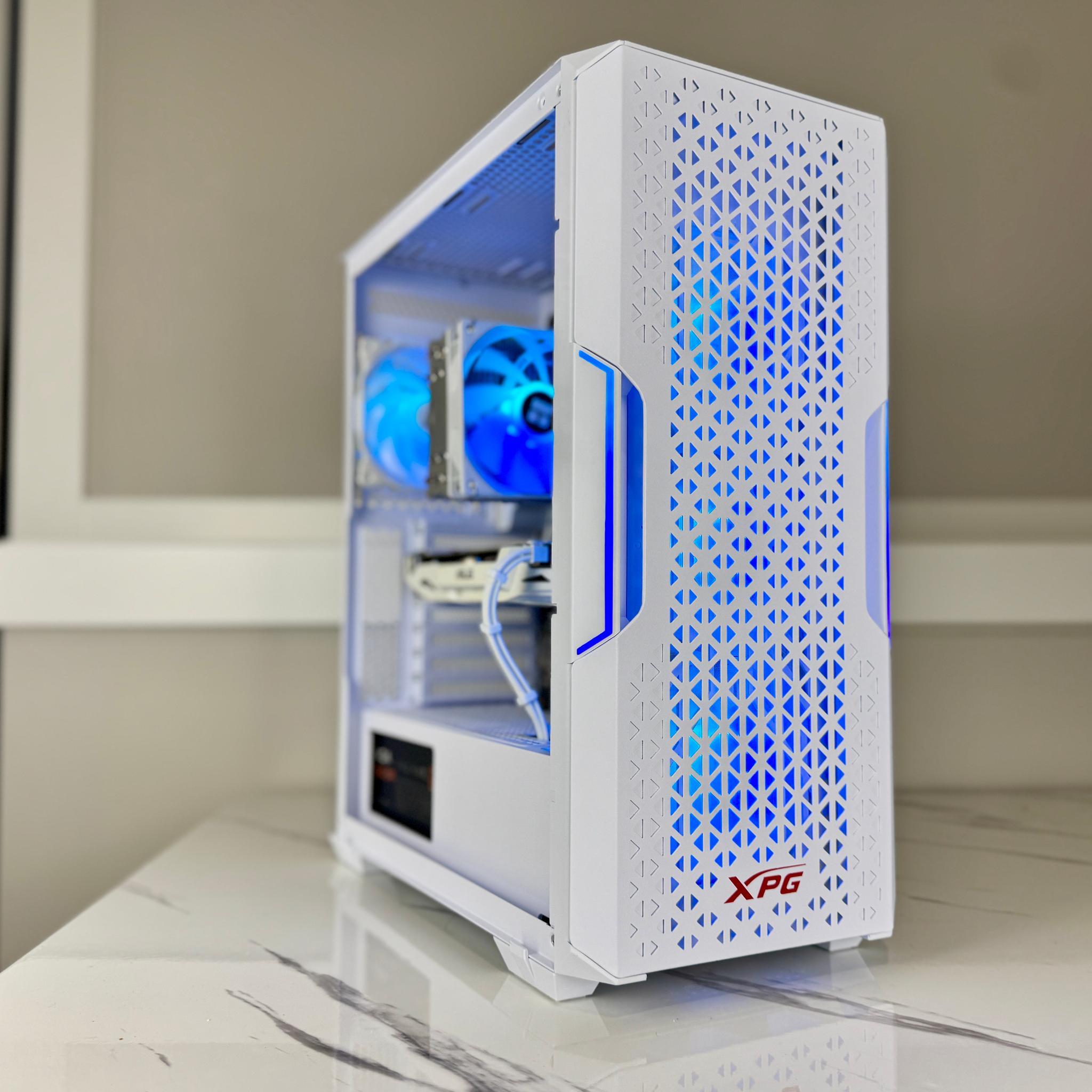 White Budget Beast! Intel i5 GTX 1060, 16GB 1080P Gaming/Streaming PC