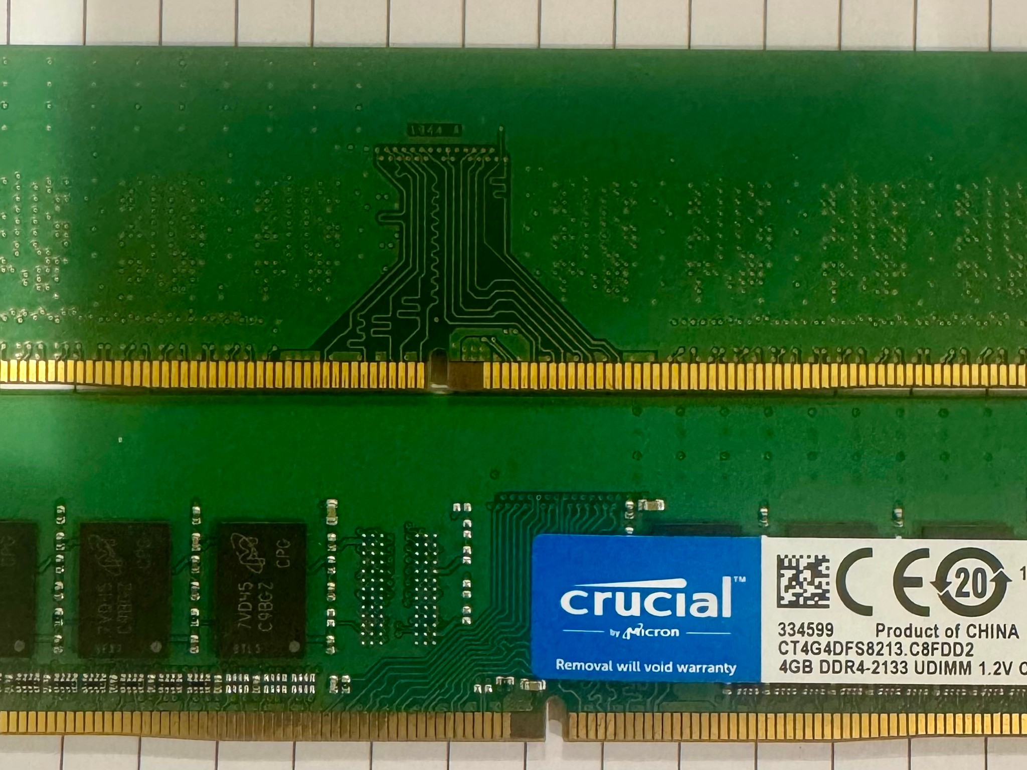 Crucial Desktop RAM 2 X 4GB DDR4-2133 UDIMMs