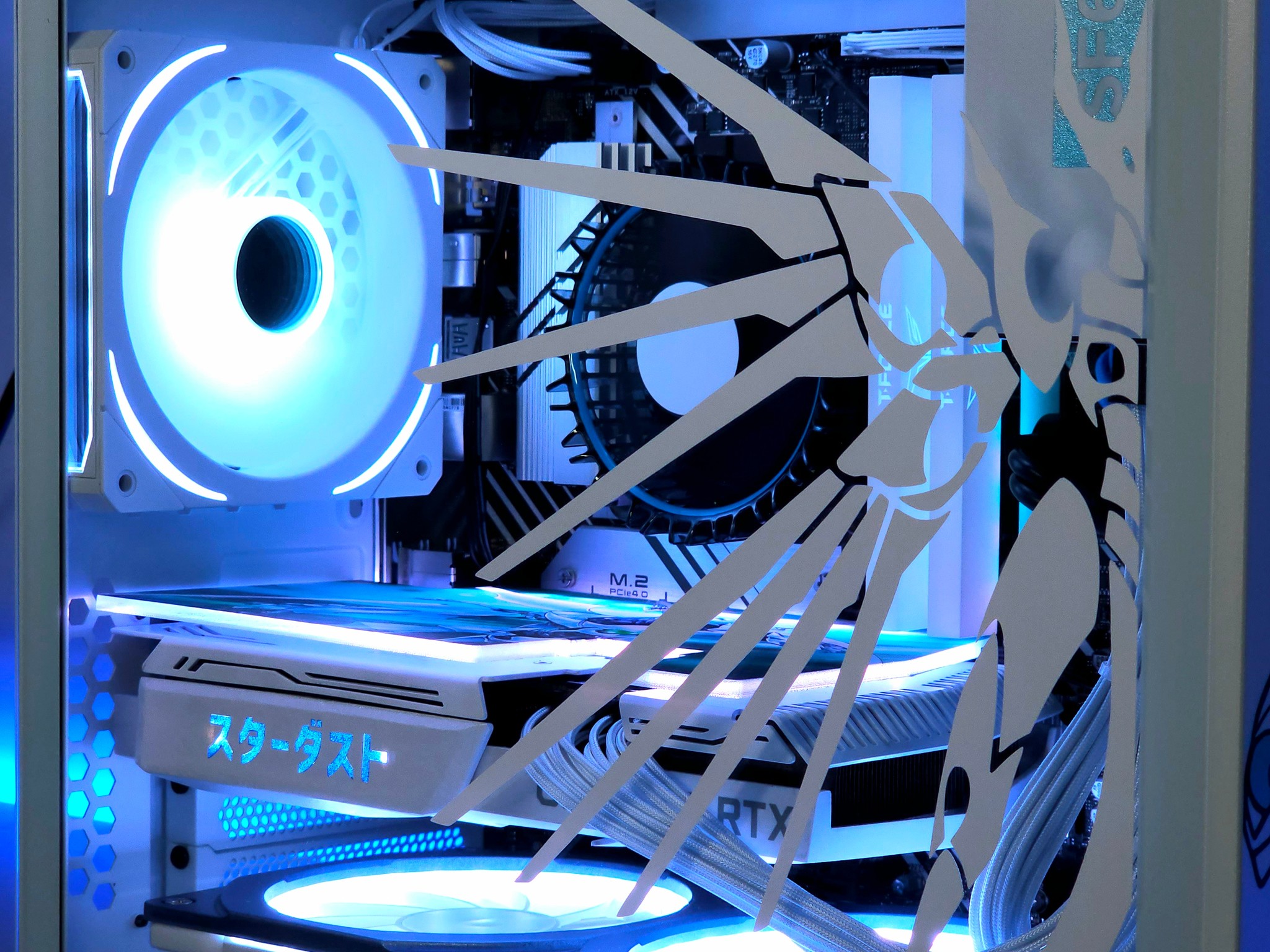 Stardust🐉| RTX 3060, i3 12100f, 1tb nvme Yu-Gi-Oh theme pc build