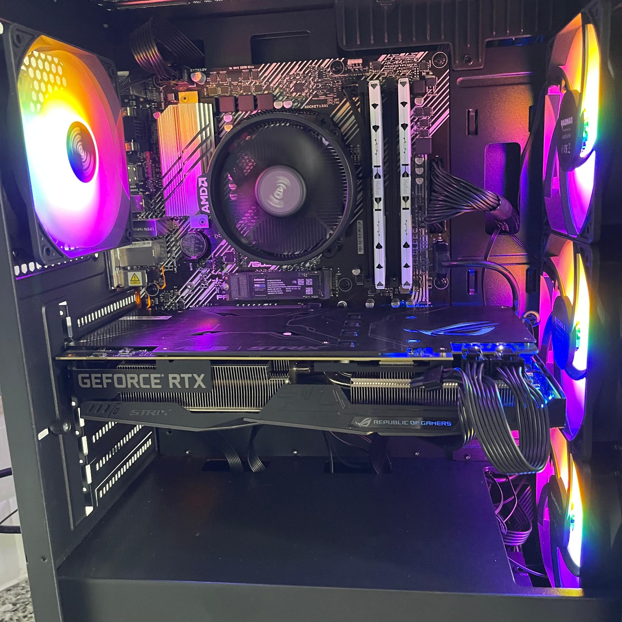 Gaming PC | Ryzen 5 5500 | RTX 2070 | 1TB Samsung NVME | 32GB RAM