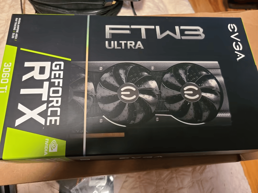 EVGA RTX 3060 ti FTW3 Ultra Gaming