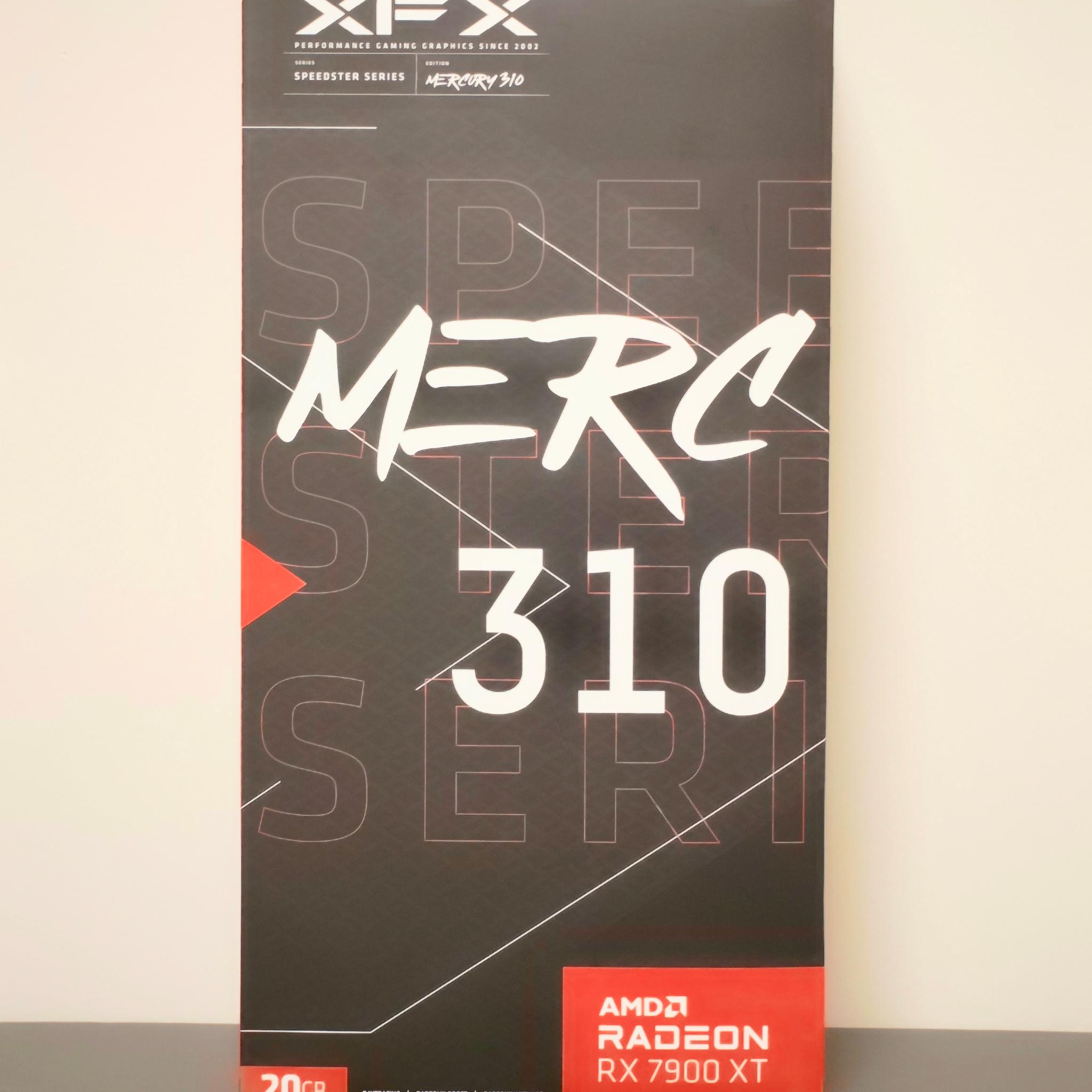 🔥 XFX Speedster MERC 310 RX 7900 XT 20GB | Original Box & Accessories