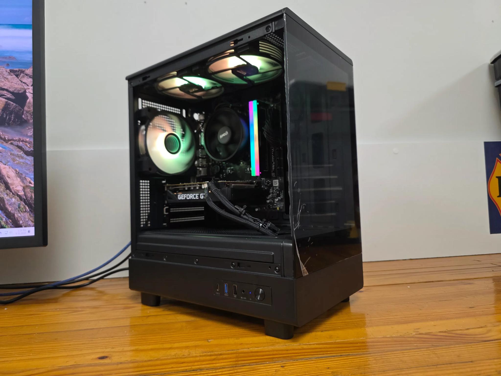 1080p Custom Gaming PC Computer (Ryzen R5 6 Core, GTX 1660 Super, 16 gb DDR4)