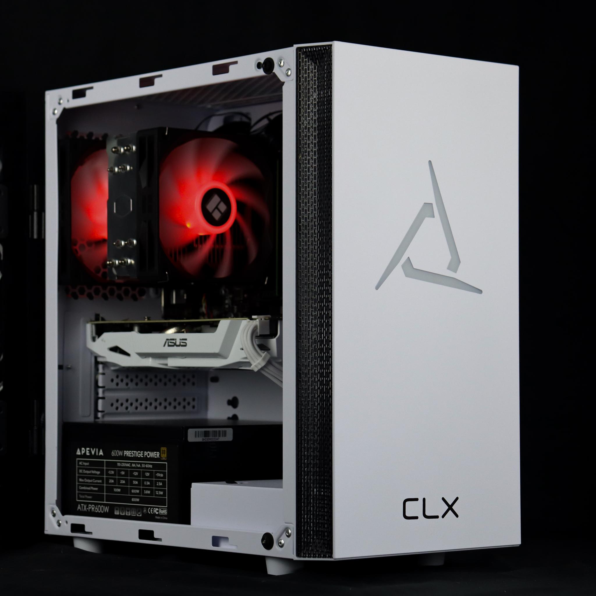 ⚫⚪Budget Gaming PC – GTX 1060, i5 7600K, 16GB RAM, 500GB SSD - WiFi/BlueTooth - ⚫⚪ (Black and White)