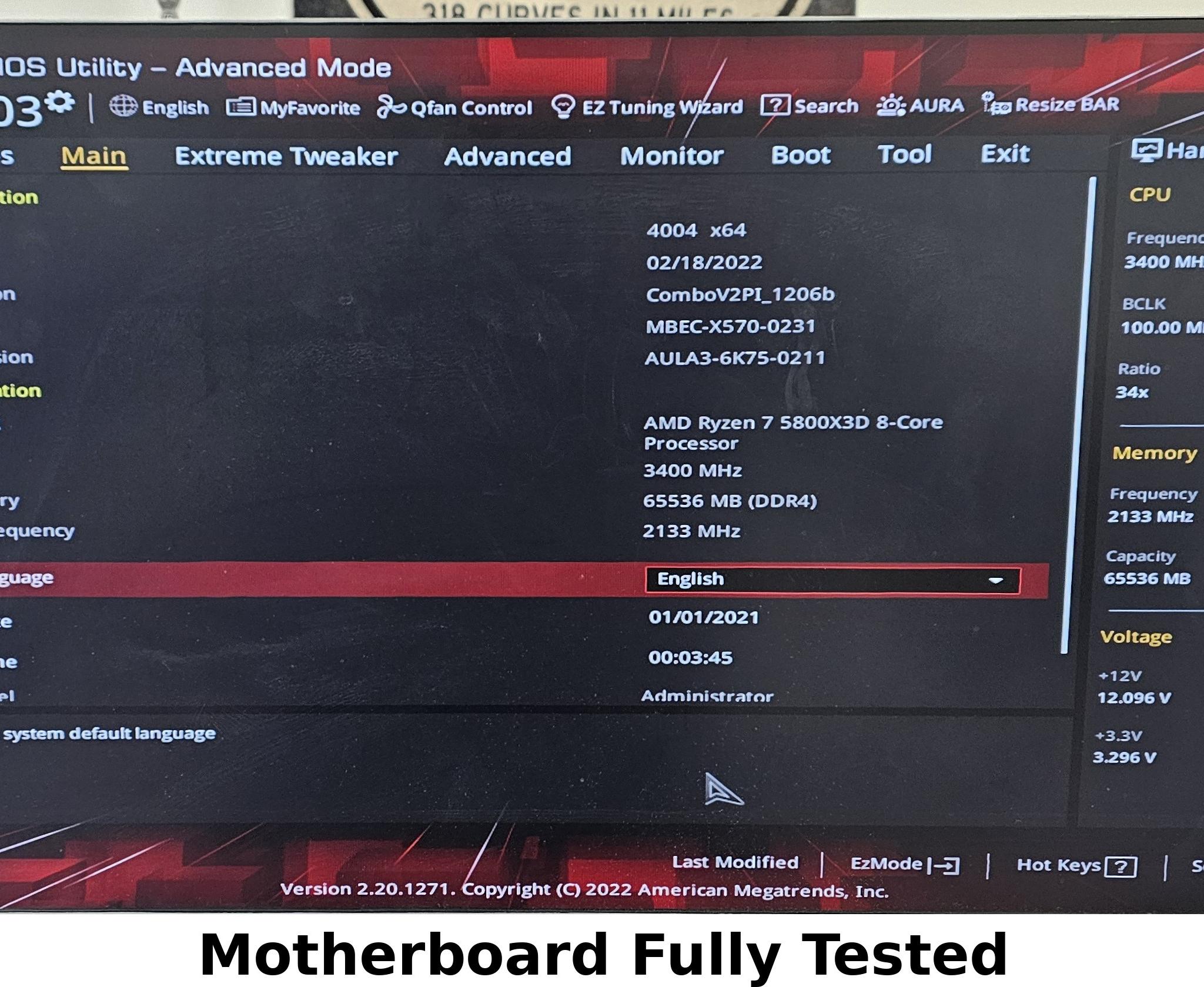 X570 ASUS ROG Crosshair VIII HERO WIFI DDR4 AMD AM4 ATX Motherboard