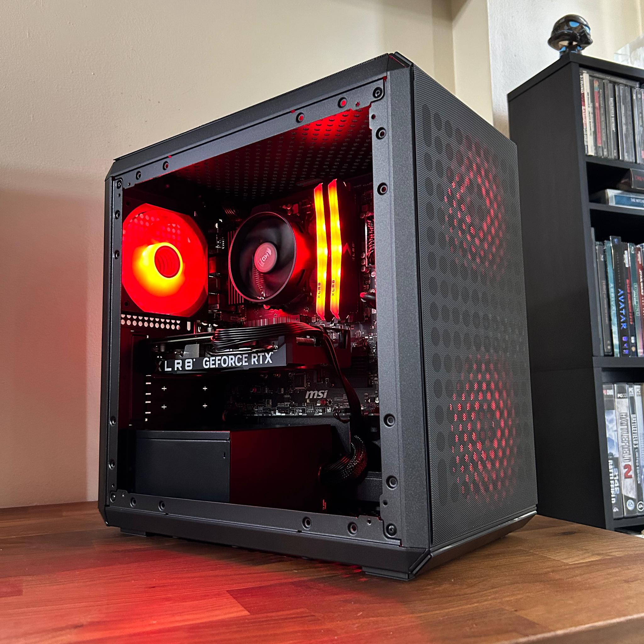 *WEEKEND SALE* RTX 4060 | Ryzen 5 5500 | 1TB SSD | WI-FI | The Dark Trooper