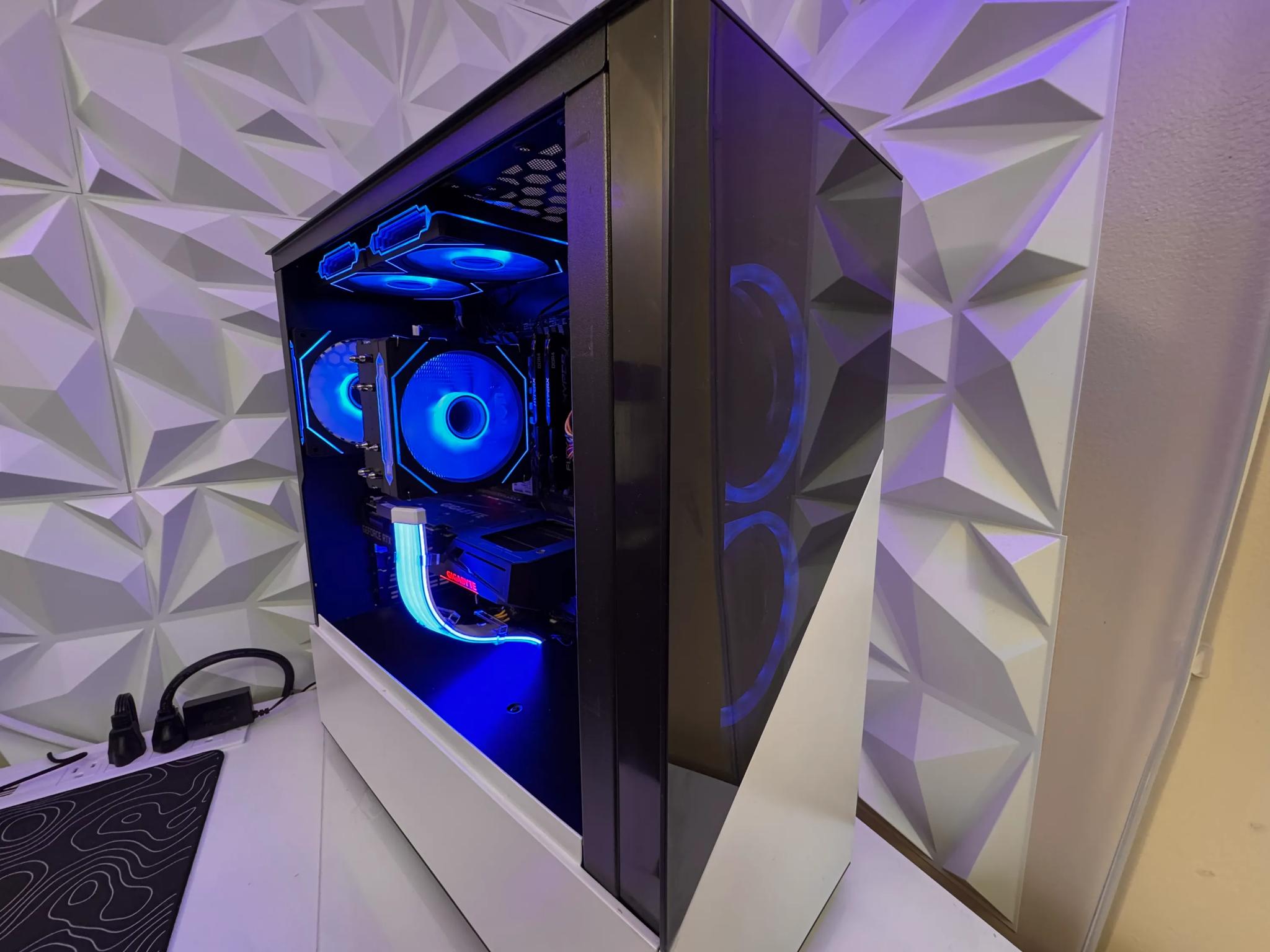 🩷🤍 Pure Aesthetic Gaming PC | i9-9900K | RTX 3060 Ti | 32GB RAM | 1TB SSD