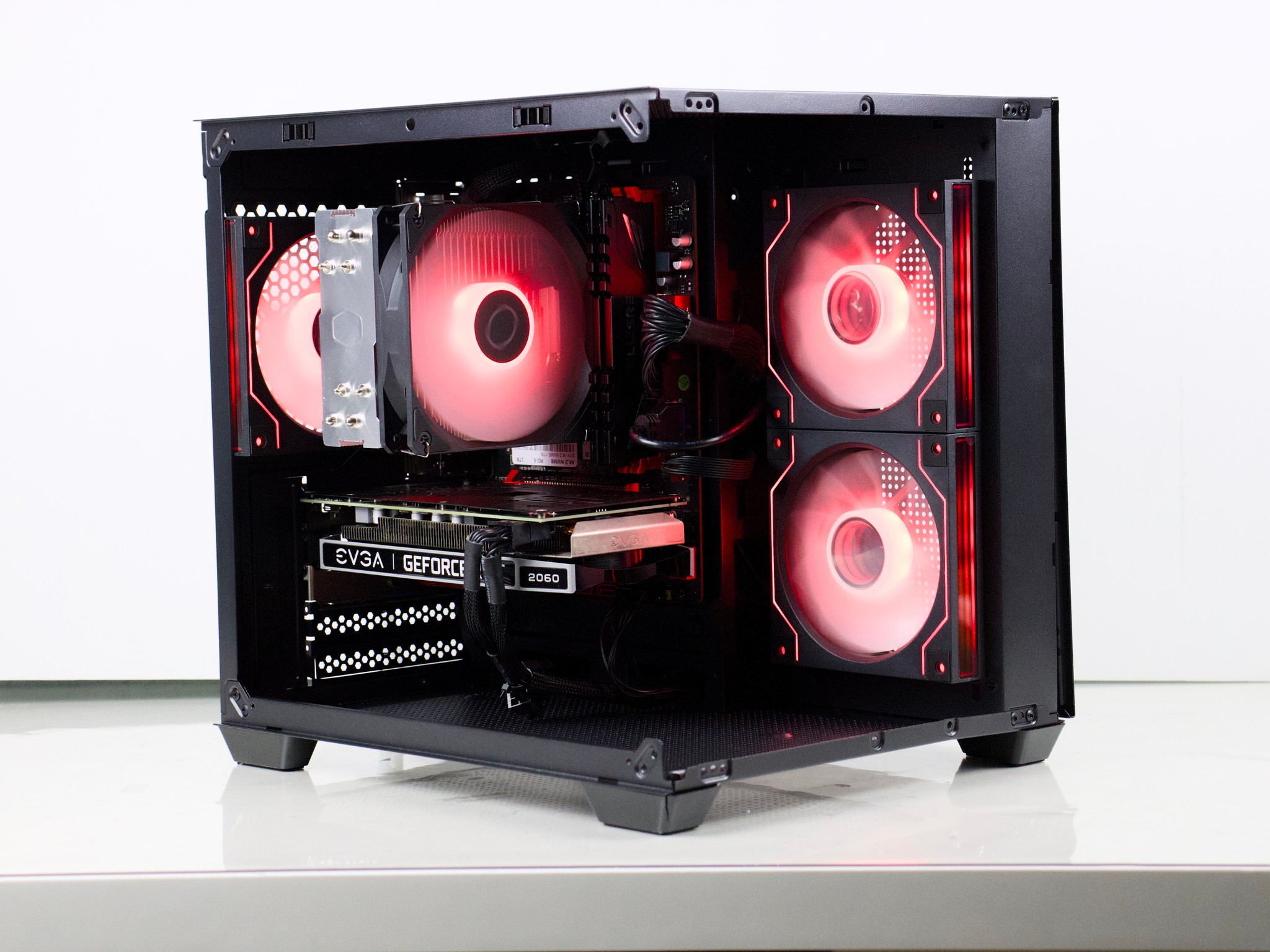 ⚫️🔴1080P Gaming PC – RTX 2060, Ryzen 5 3600, 16GB RAM, 1TB SSD - RGB, WiFi🔴⚫️
