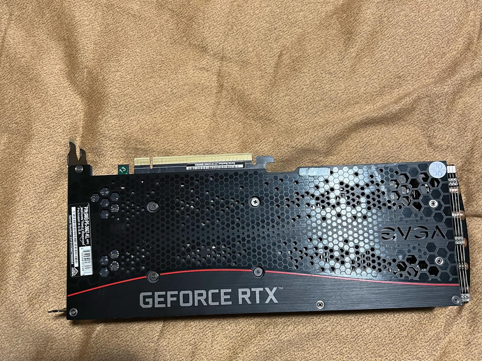 EVGA Nvidia RTX 3060 Ti FTW3 (With Active Warranty)