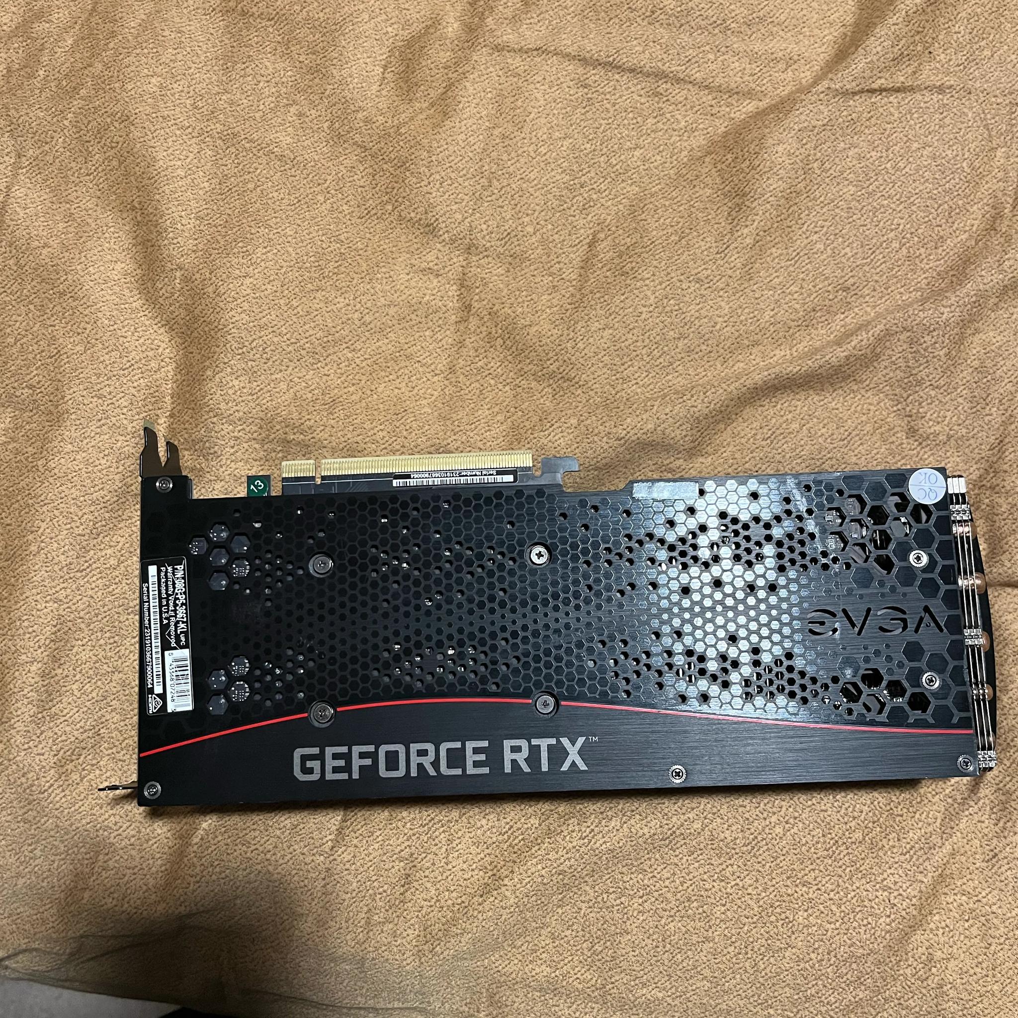 EVGA Nvidia RTX 3060 Ti FTW3 (With Active Warranty)