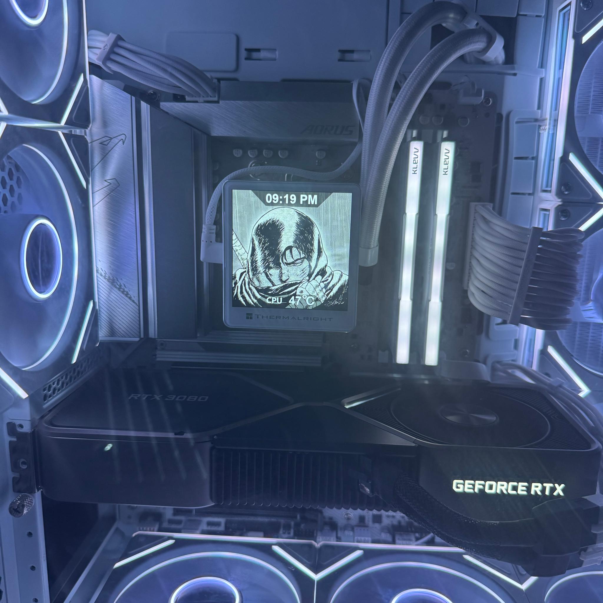 Showcase White Gaming/Streaming Custom PC