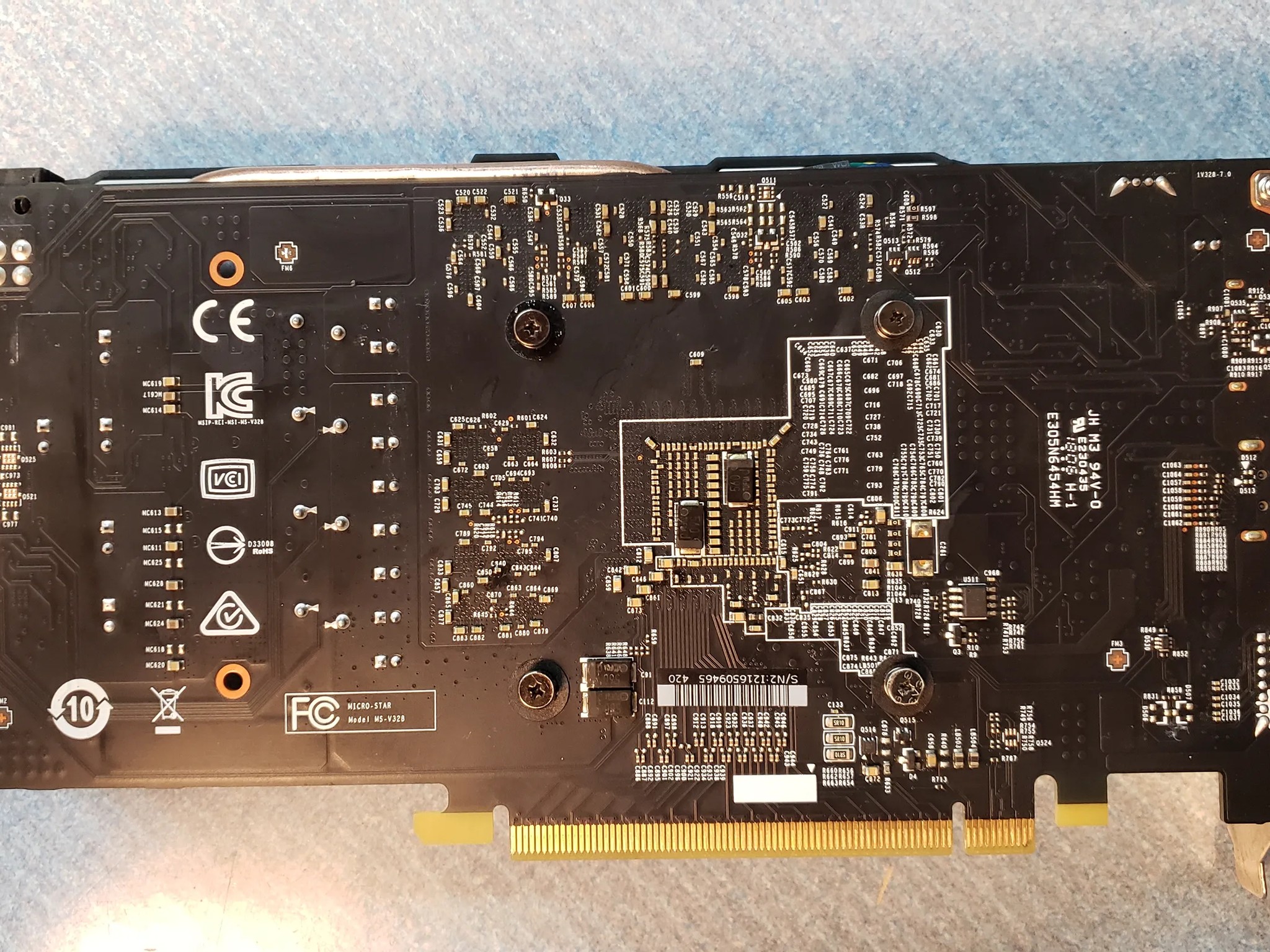 MSI Nvidia GeForce GTX 1060 6GT OCV1 6GB GDDR5 PCIe x16 Graphics Card